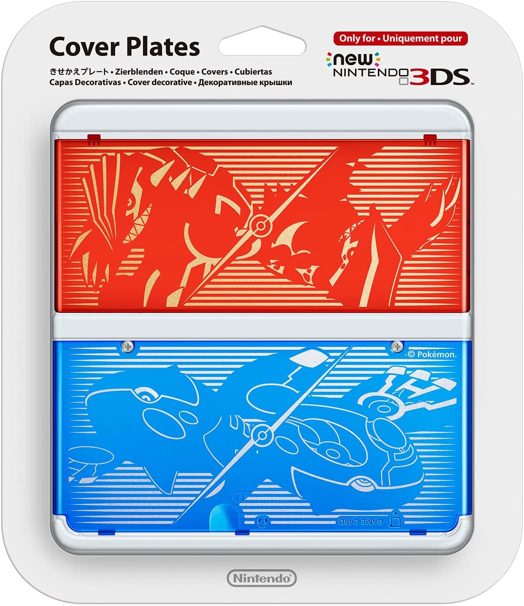 New Nintendo 3DS Cover Plates No.040 (Pokemon Omega Ruby / Alpha Sapphire) - New Nintendo 3DS (Japanese Import) Accessories Nintendo   