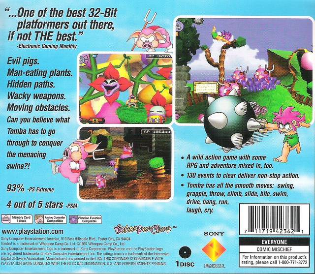 Tomba For Playstation 2024 1