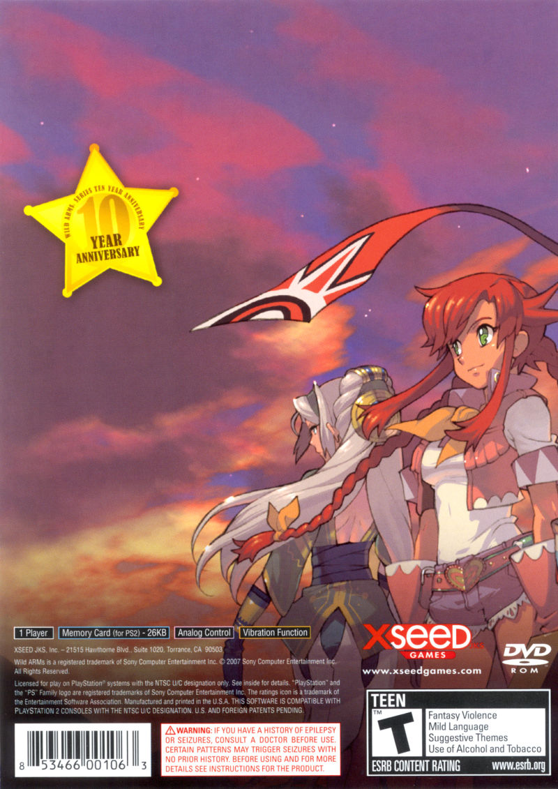 Wild Arms 5 For hot Playstation 2