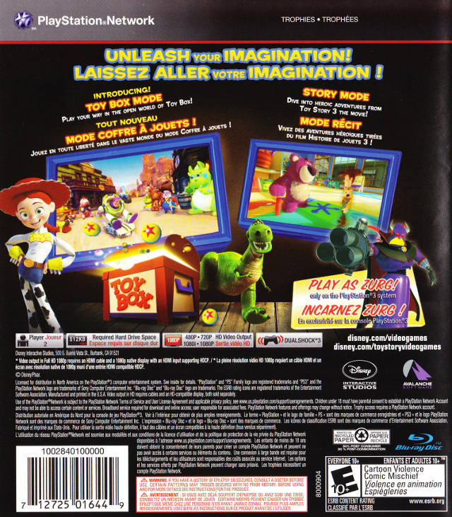 Disney Pixar Toy Story 3 - (PS3) PlayStation 3 | Ju0026L Game