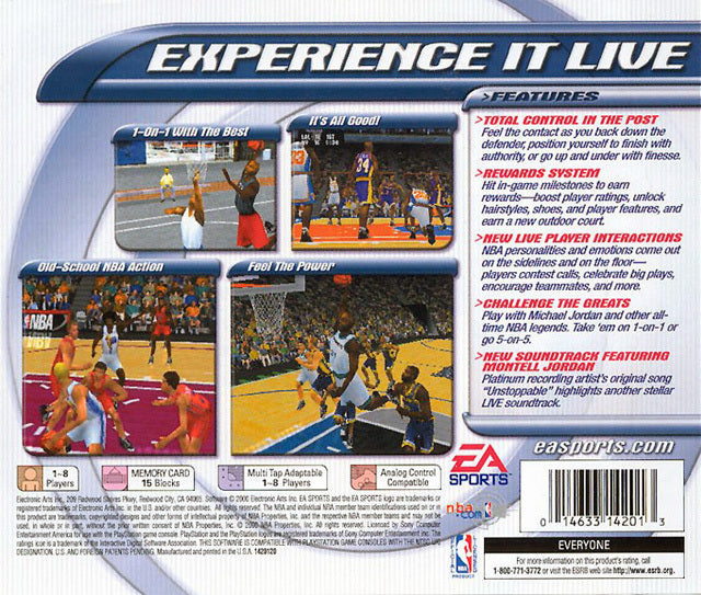 NBA Live 2001 - (PS1) PlayStation 1 [Pre-Owned] Video Games EA Sports   