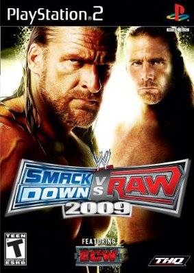 WWE SmackDown vs. Raw 2009 - (PS2) PlayStation 2 [Pre-Owned] Video Games THQ   