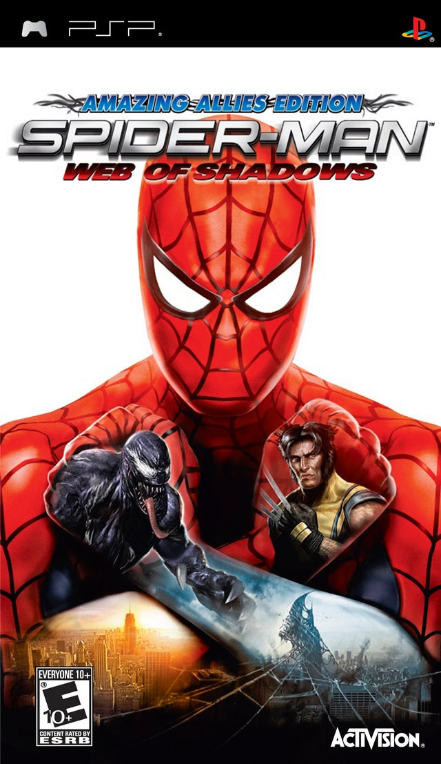 Spider-Man: Web of Shadows (Amazing Allies Edition) - SONY PSP 