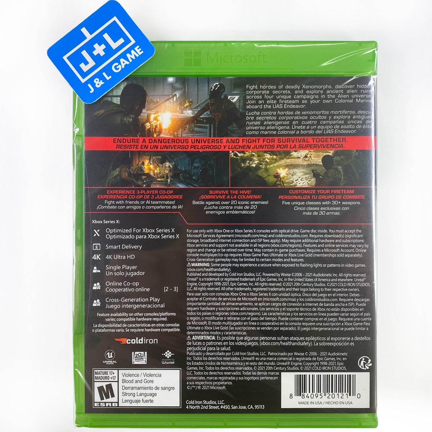 ALIENS : Fire Team Elite Jeu Xbox Series X et Xbox One - La Poste