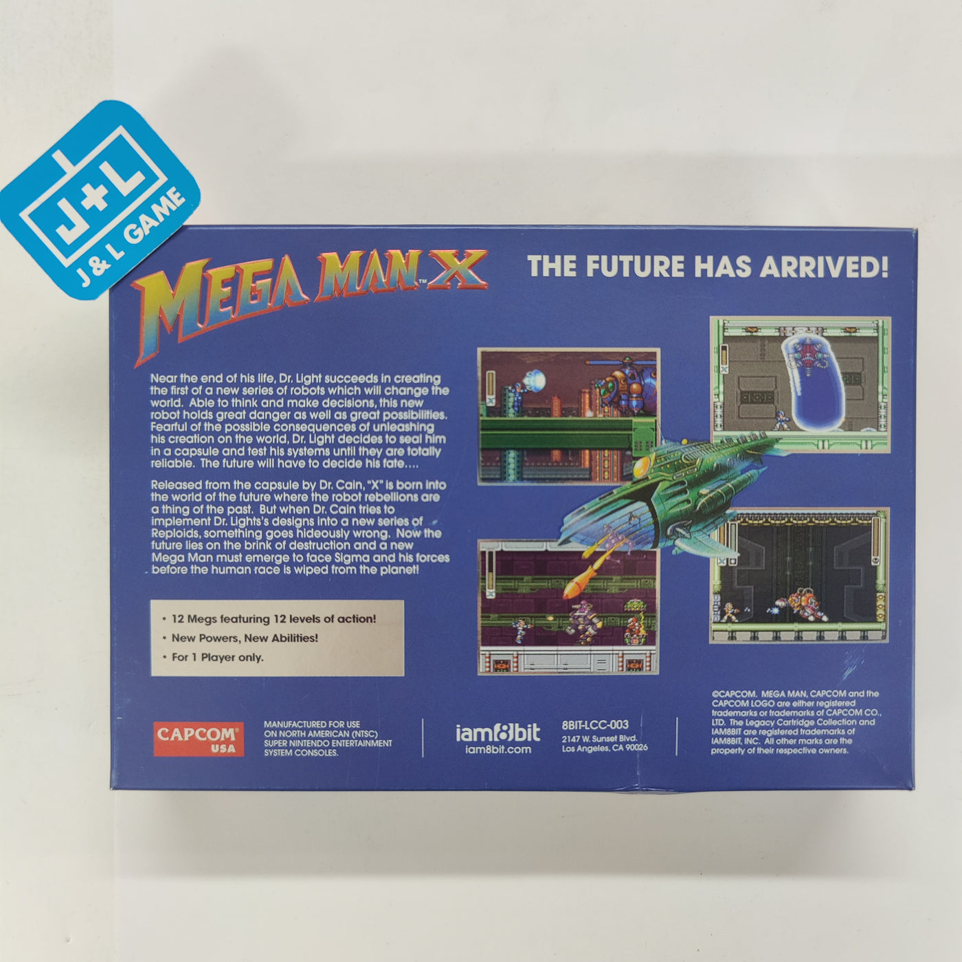 Mega Man X 30th Anniversary Classic Cartridge Legacy Cartridge Collect Jandl Game 