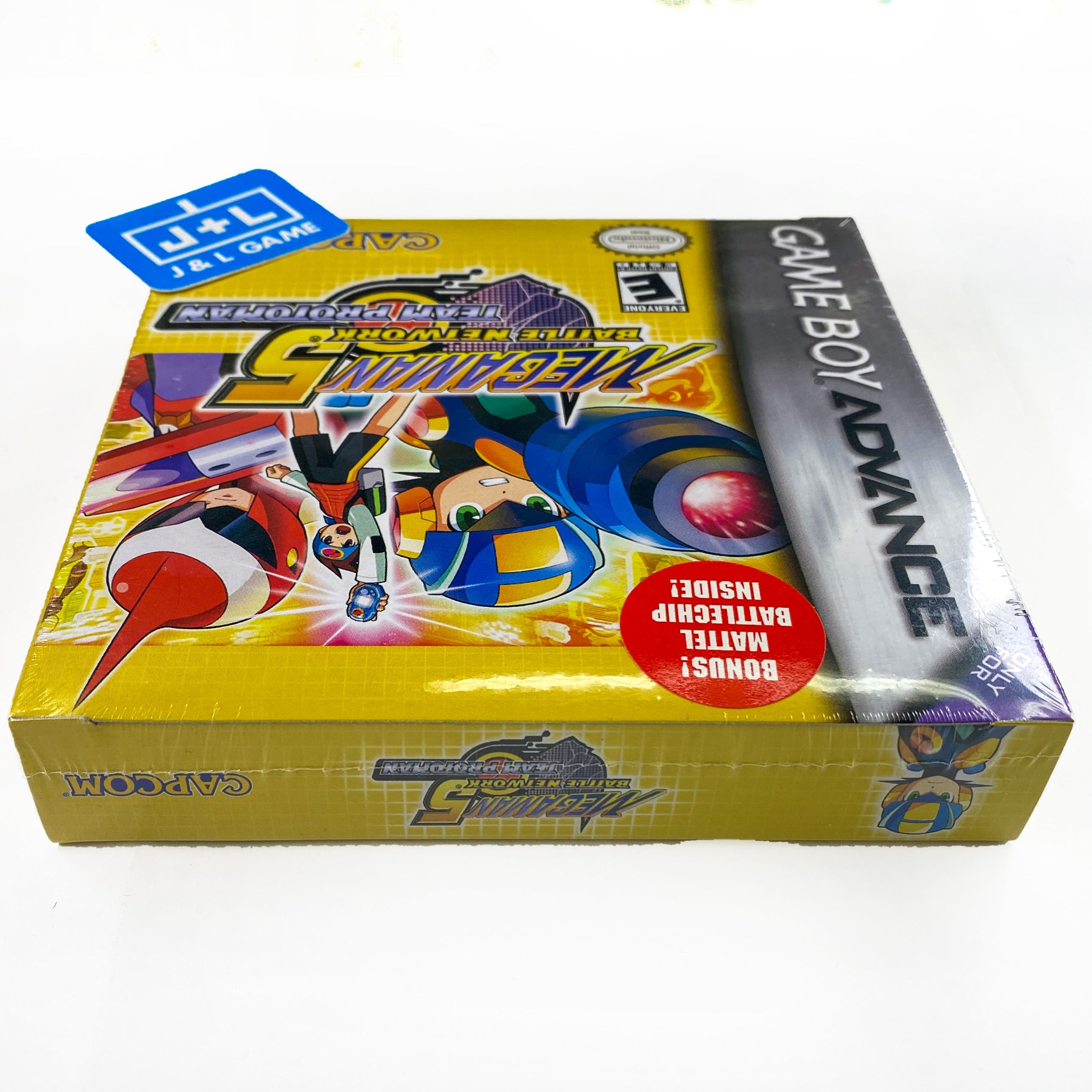 Mega Man Battle Network 5: Team Protoman - (GBA) Game Boy Advance