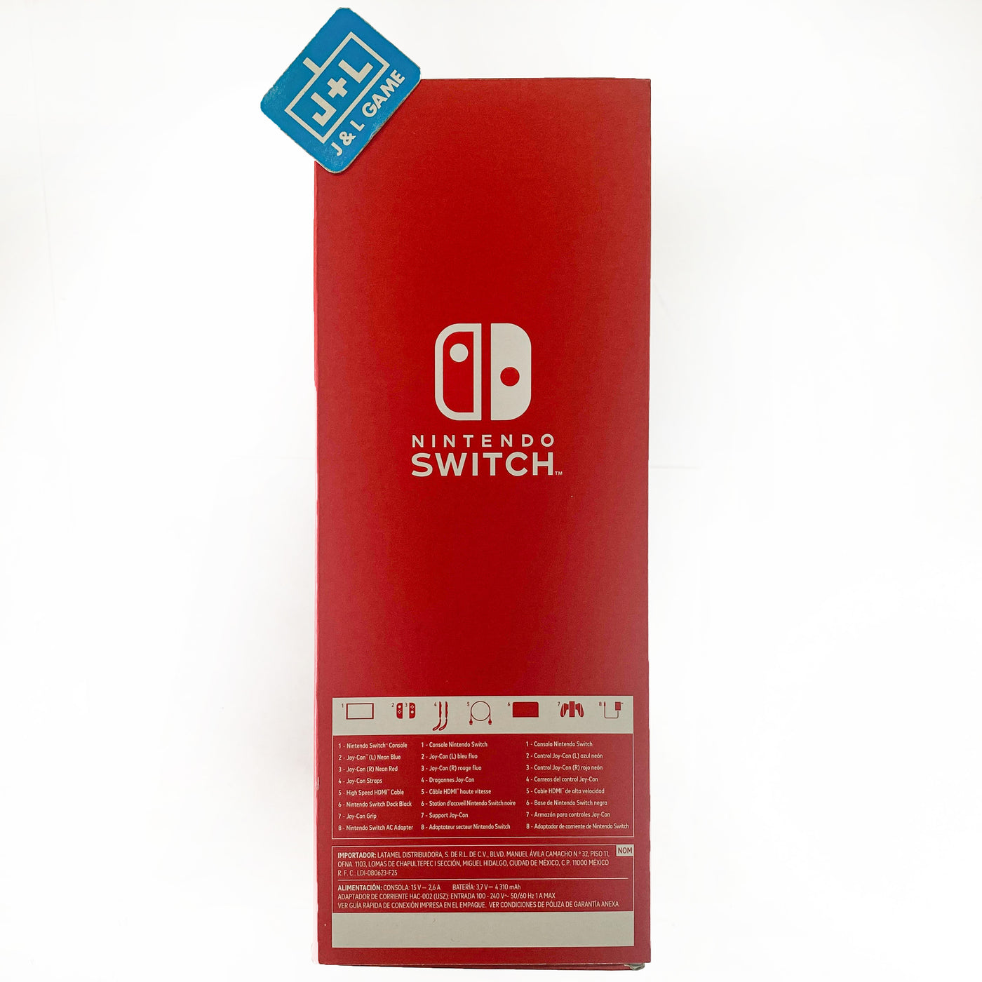 Nintendo Switch OLED Model 64 GB Neon Red & Neon Blue Japan New