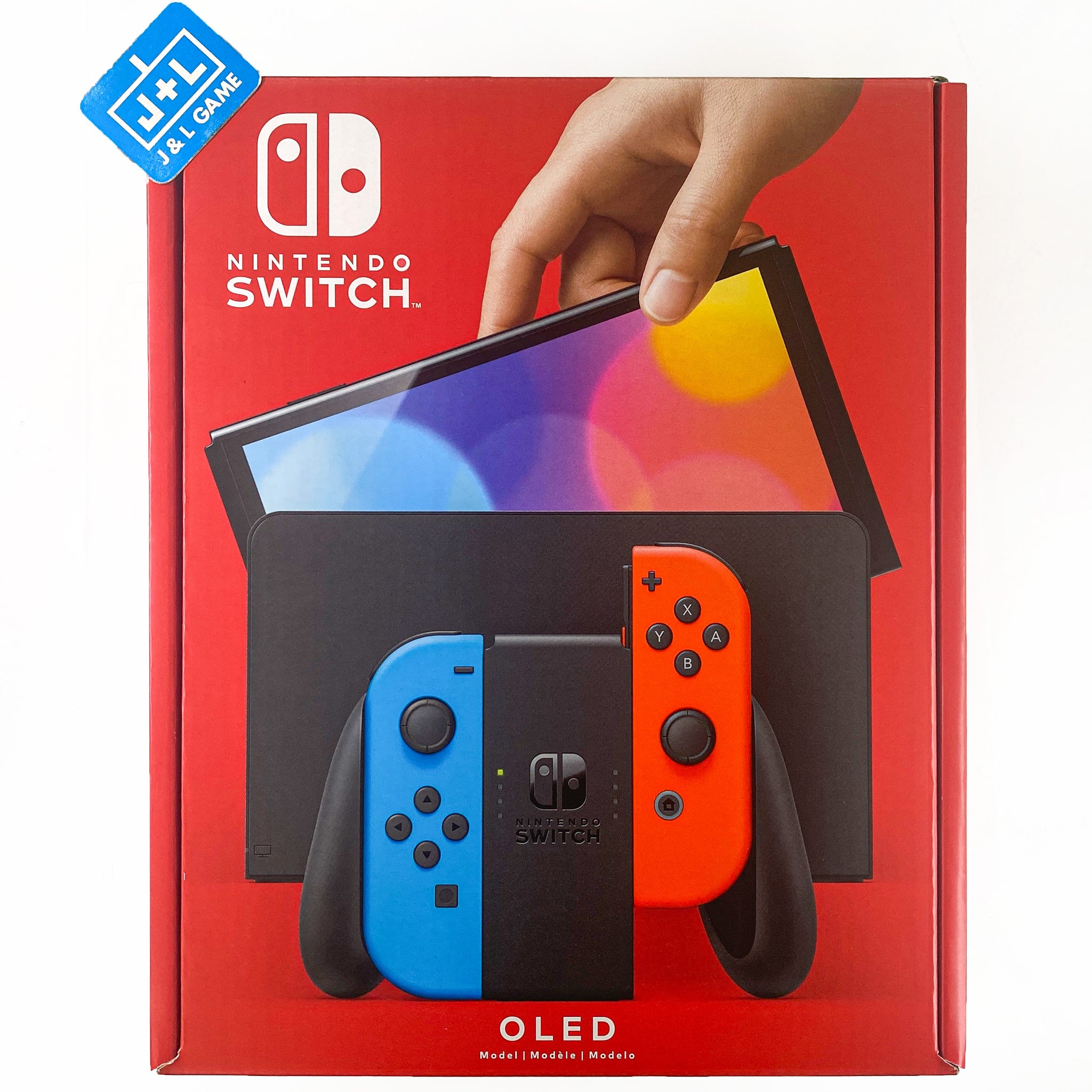 Nintendo Switch Nintendo Switch Oled Neon + Another Code Recollection +  Poster