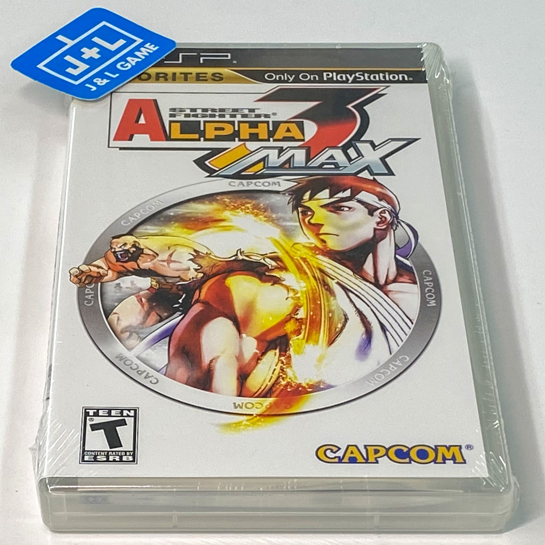 Street Fighter Alpha 3 Max (Favorites) - Sony PSP