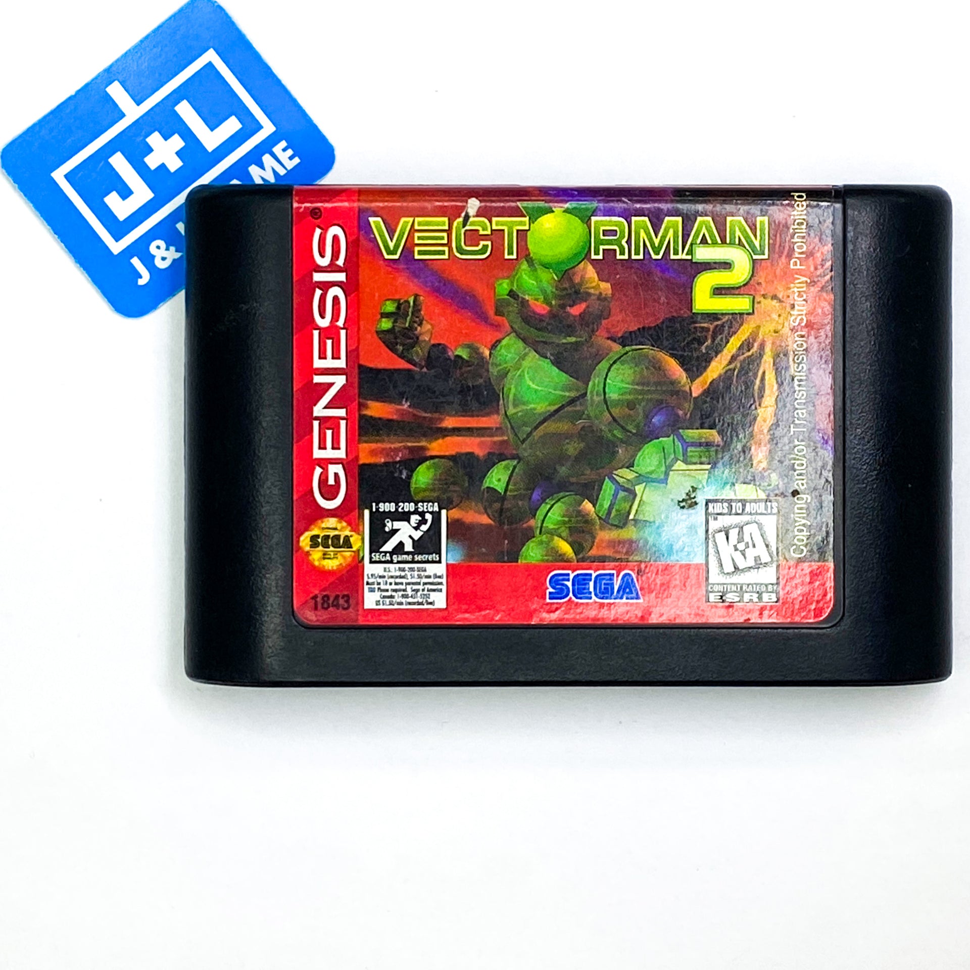 Vectorman 2 - (SG) SEGA Genesis [Pre-Owned] | J&L Game