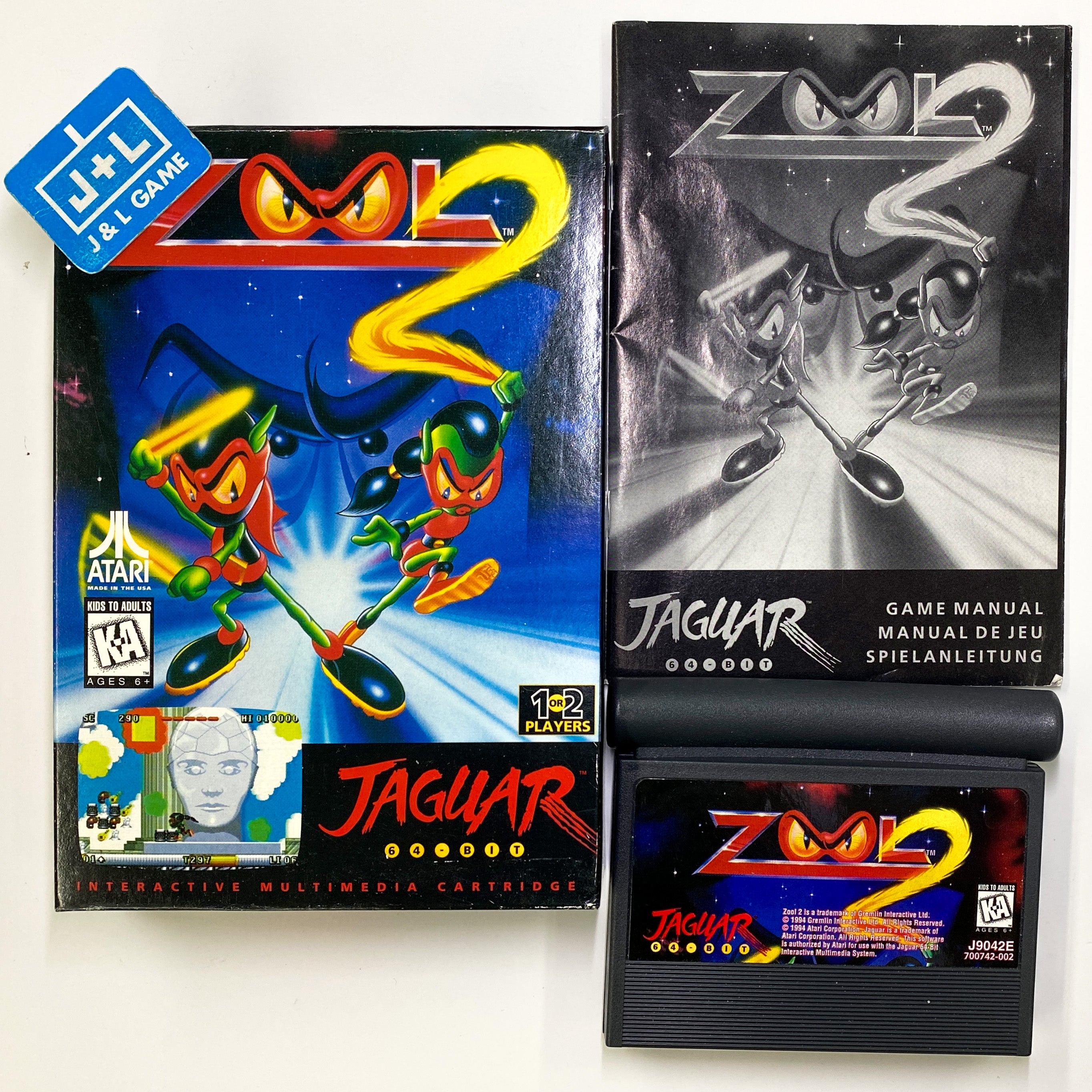 Zool 2 for hotsell Atari Jaguar