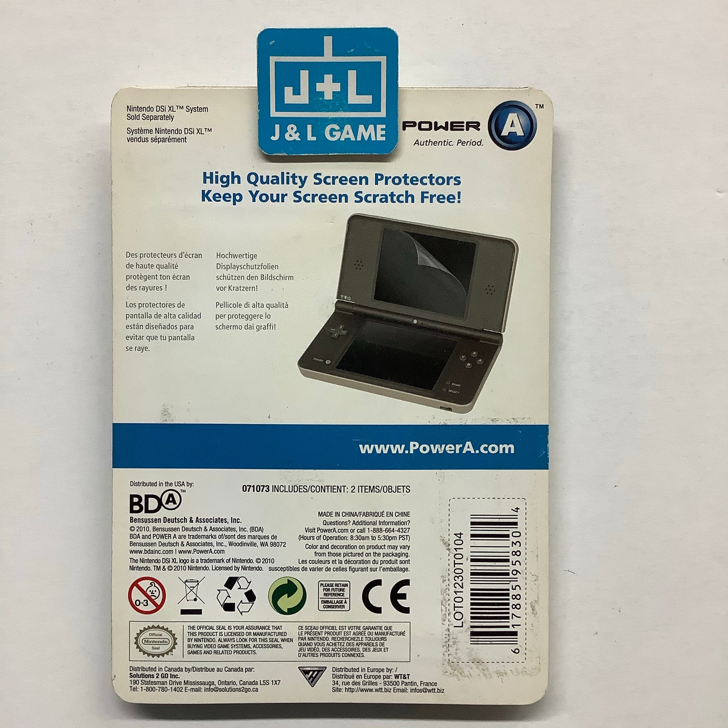 Nintendo DS XL high quality with accessories