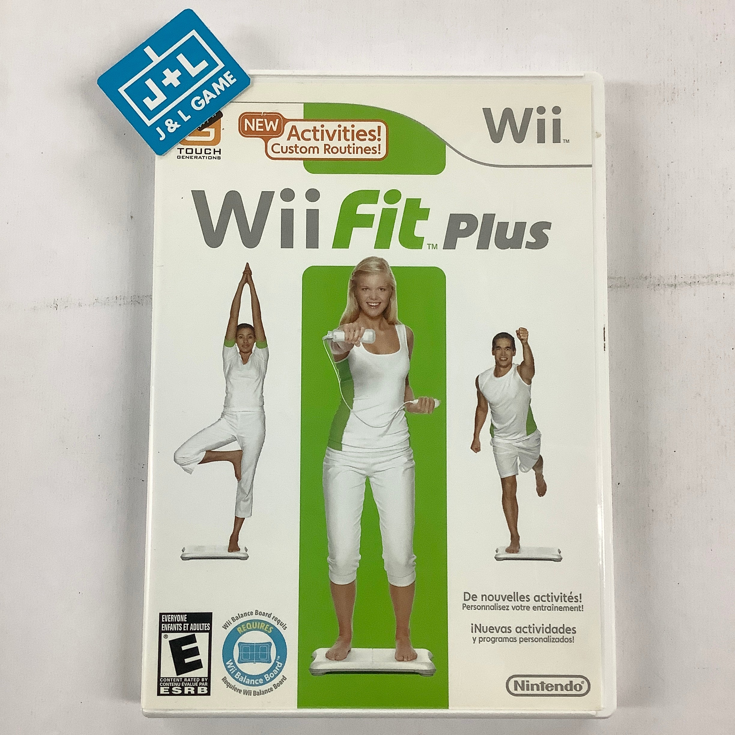 Wii Fit retailer Plus on Nintendo Wii