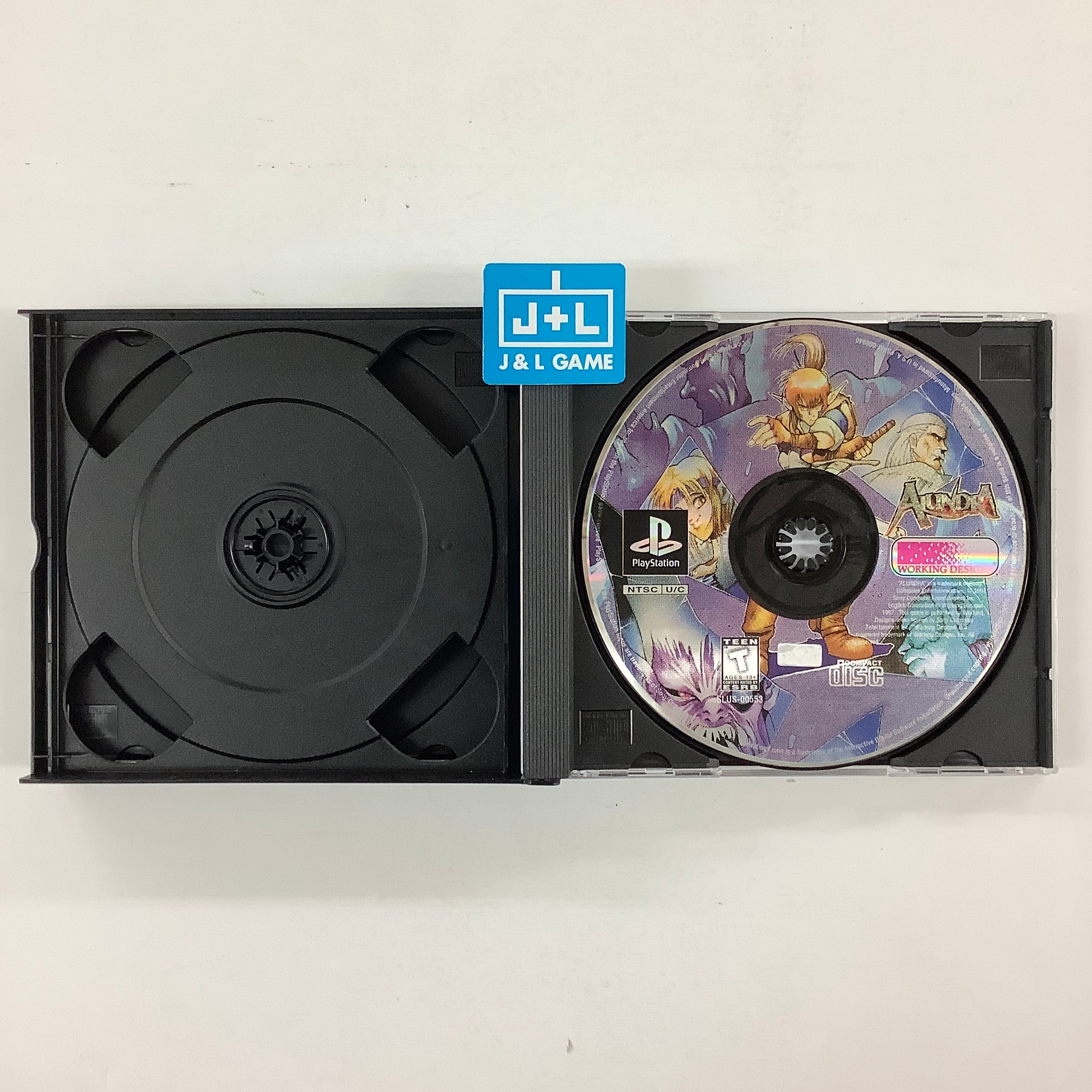 Sony PlayStation One 1 PS1 online Alundra MINT Disc tested&works disc only