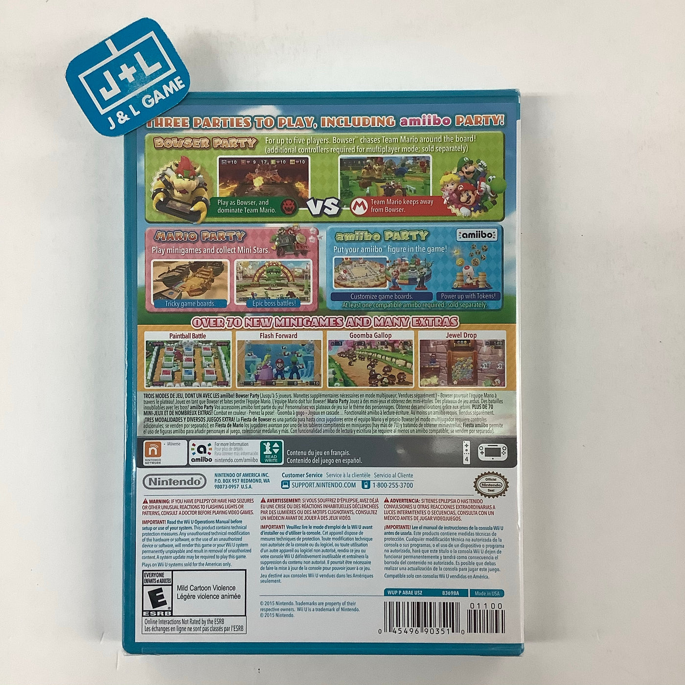 Mario Party 10 - Nintendo Wii U, Nintendo Wii U