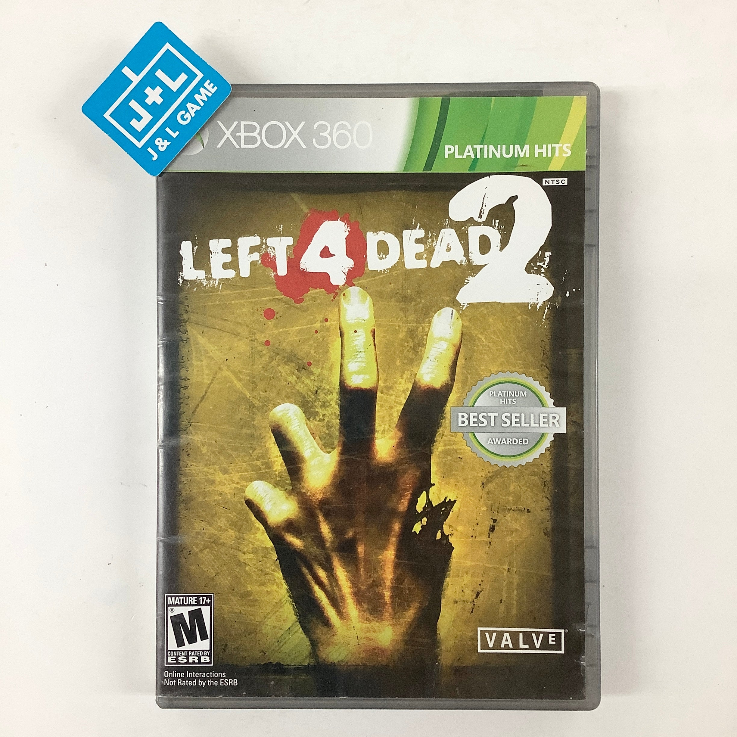 Left 4 Dead 2 (Platinum Hits) - Xbox 360 [Pre-Owned] | J&L Game