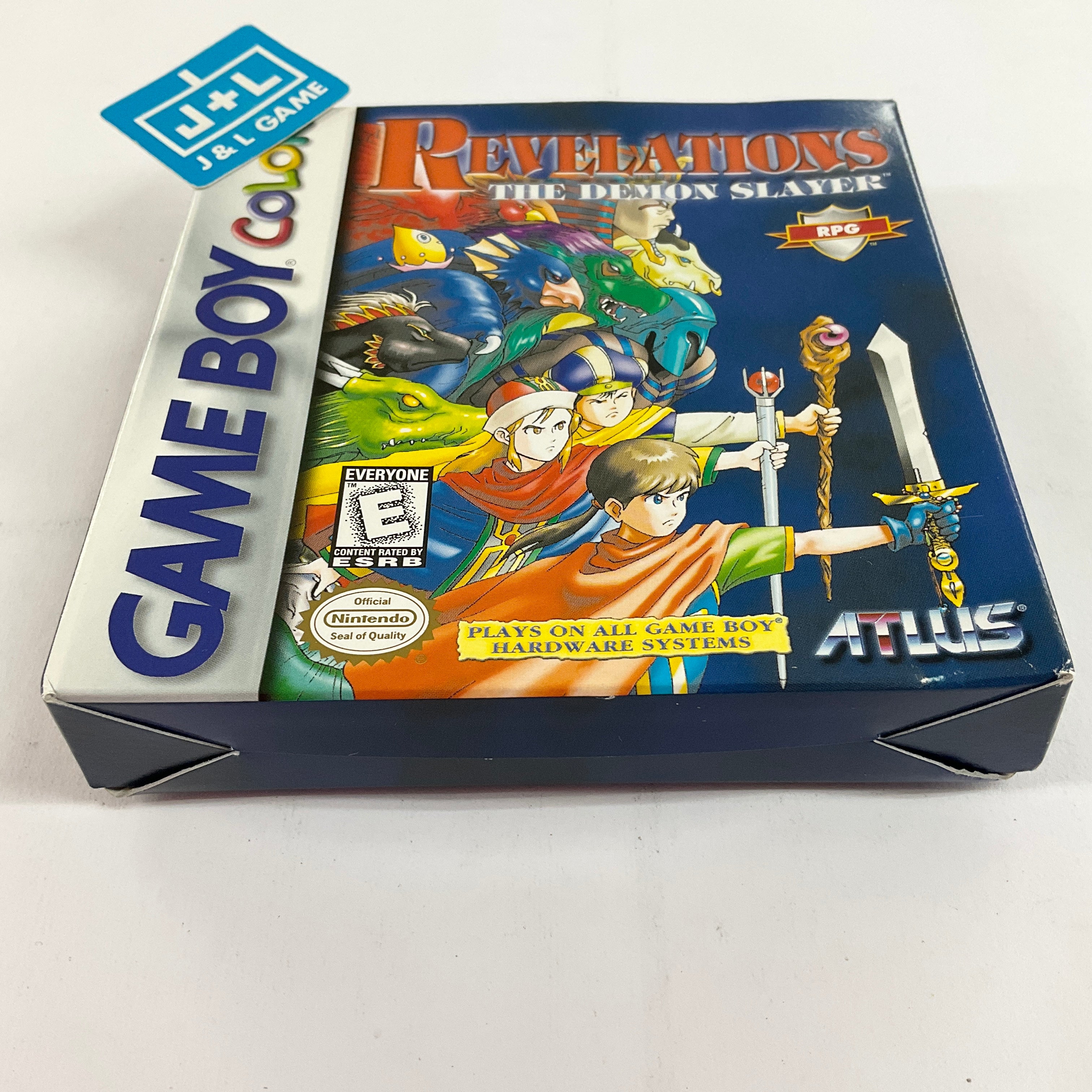 Revelations the Demon Slayer for Nintendo Gameboy Color deals