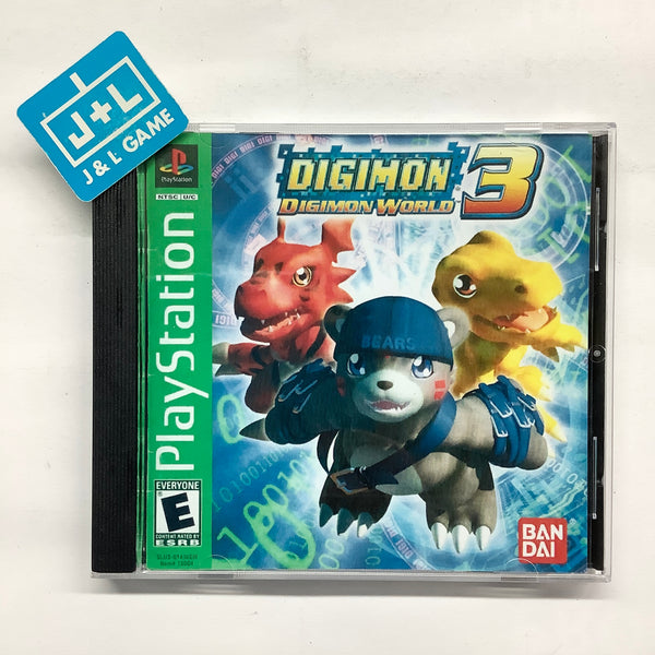 Digimon World 3 factory For Playstation 1