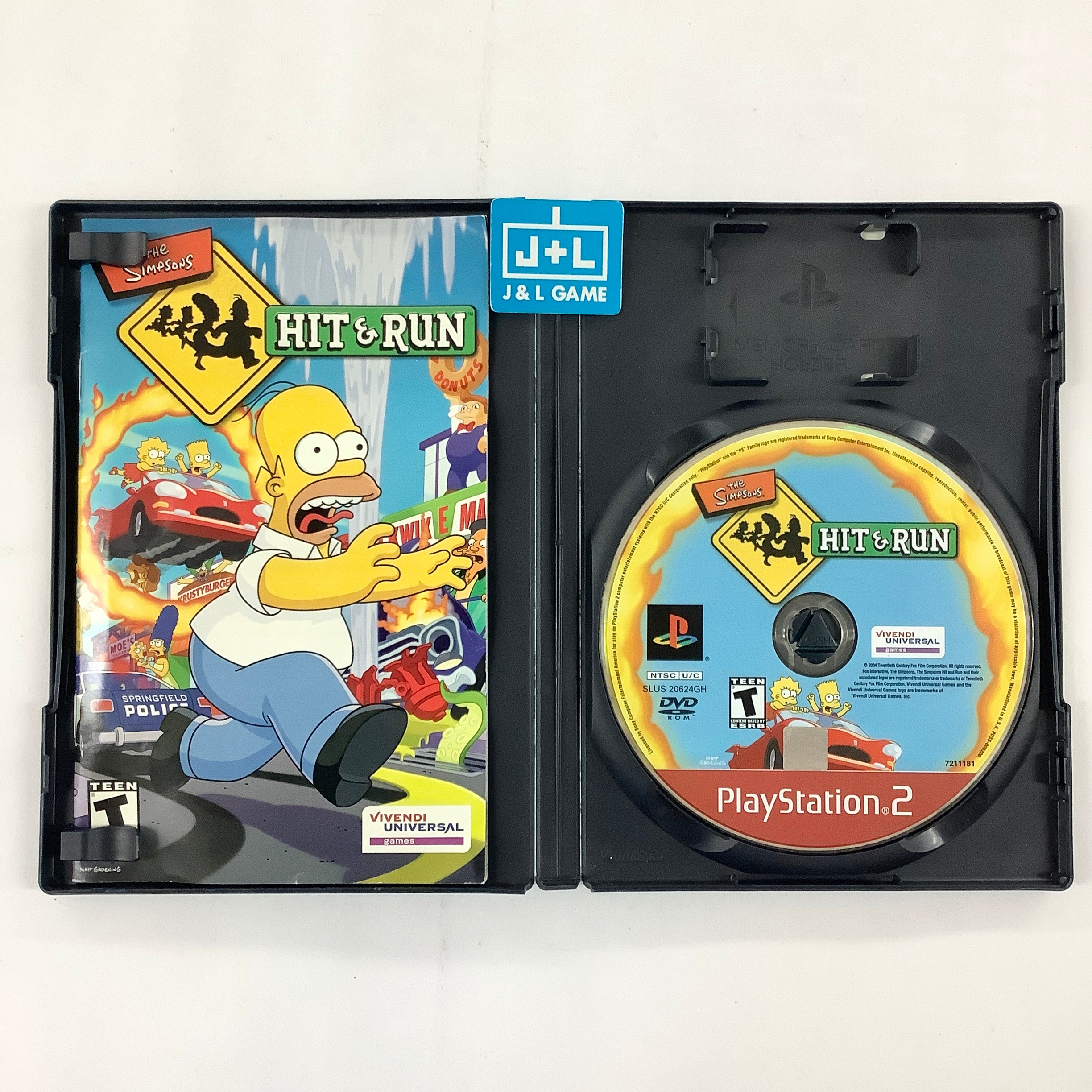 The Simpsons Hit and Run store Greatest Hits For Playstation 2