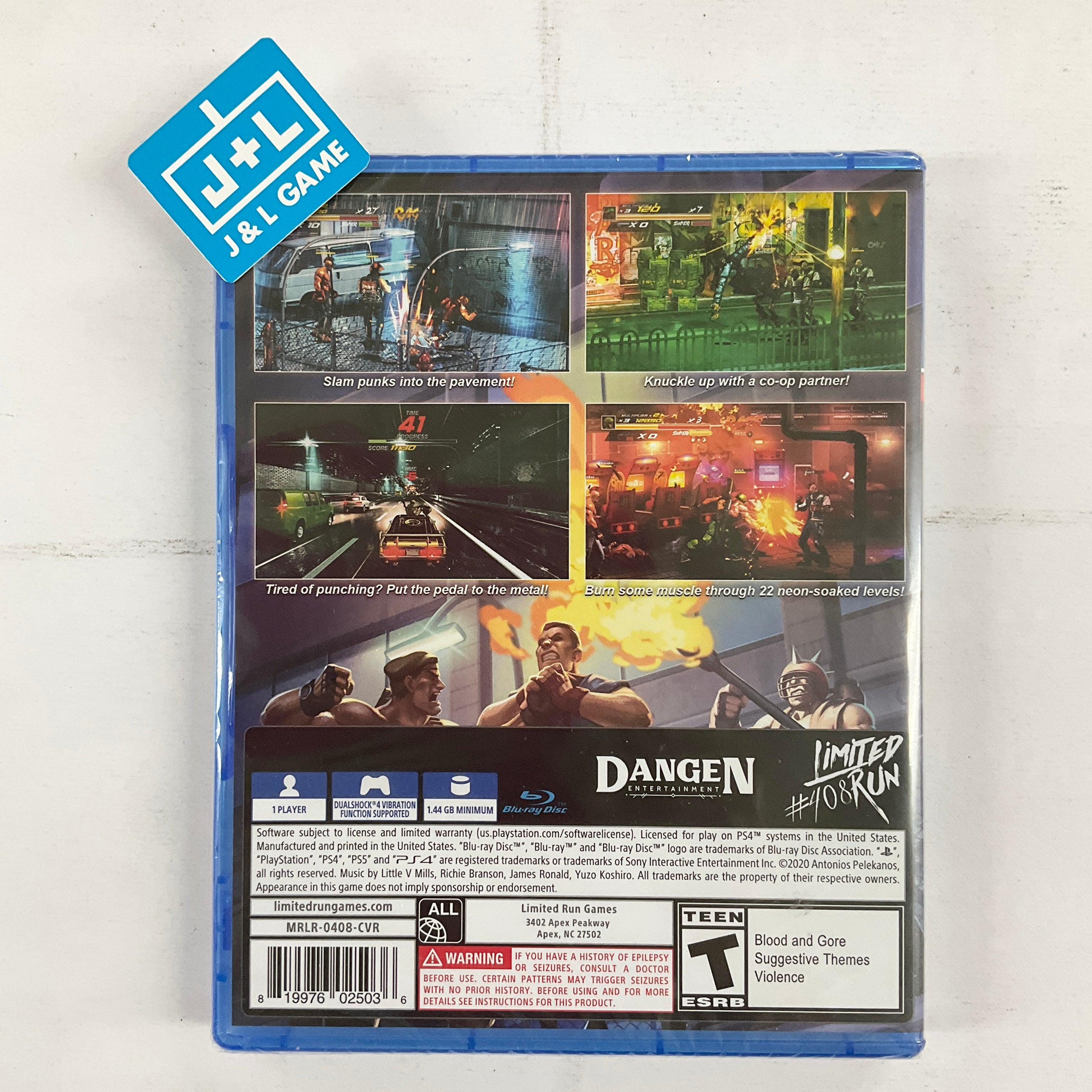 The Takeover (Limited Run #408) - (PS4) Playstation 4 Video Games Limited Run Games   