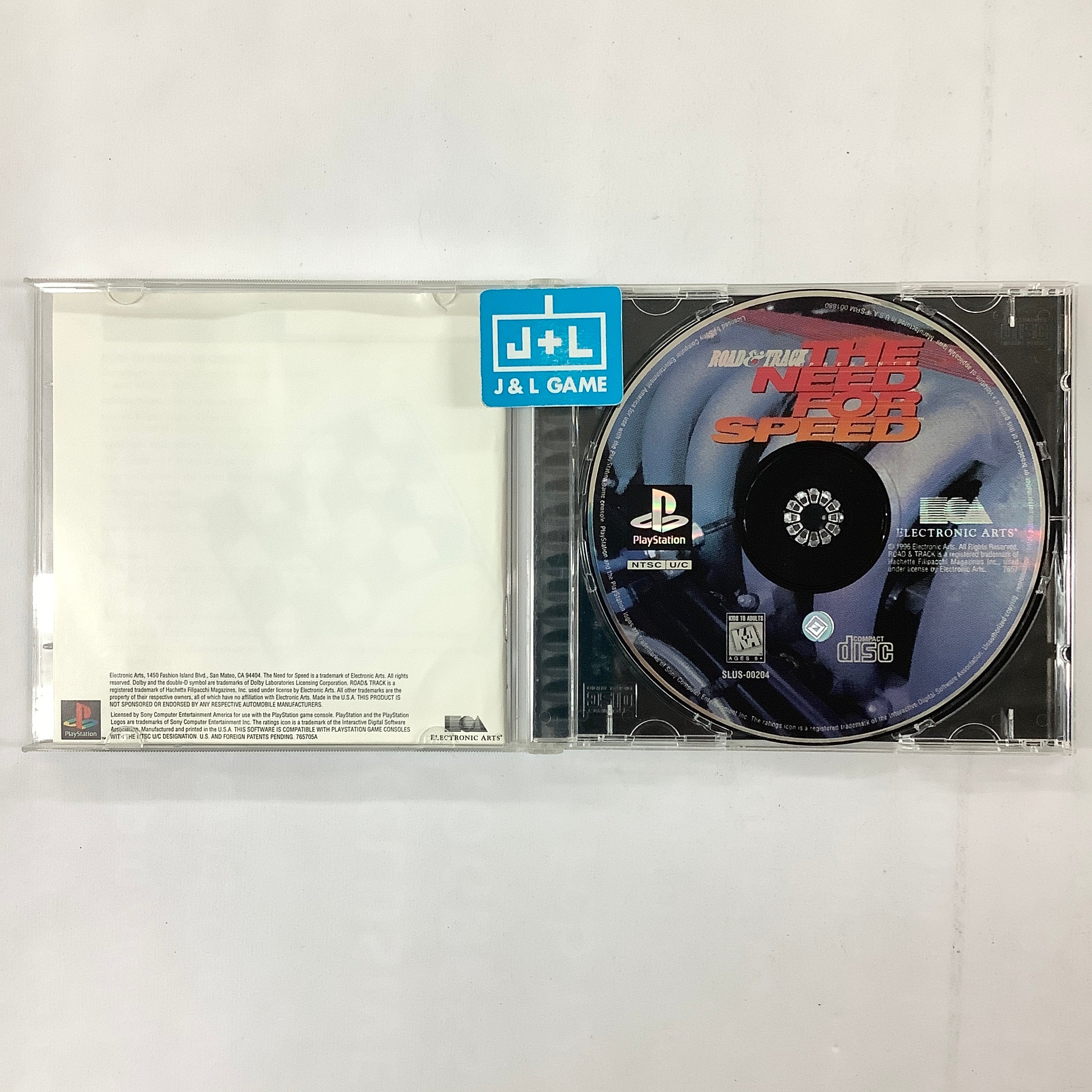 Road and Track Presents: The Need For Speed - (PS1) PlayStation 1 [Pre-Owned] Video Games Electronic Arts   