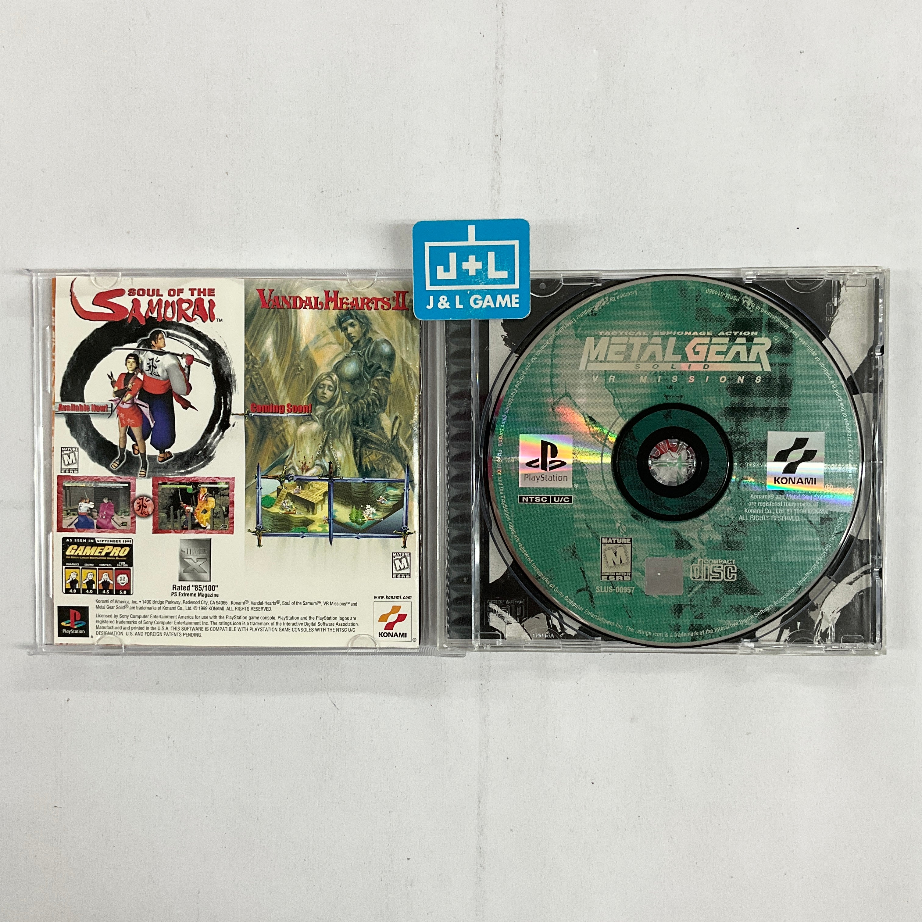 Metal Gear Solid VR Missions - (PS1) PlayStation 1 [Pre-Owned]