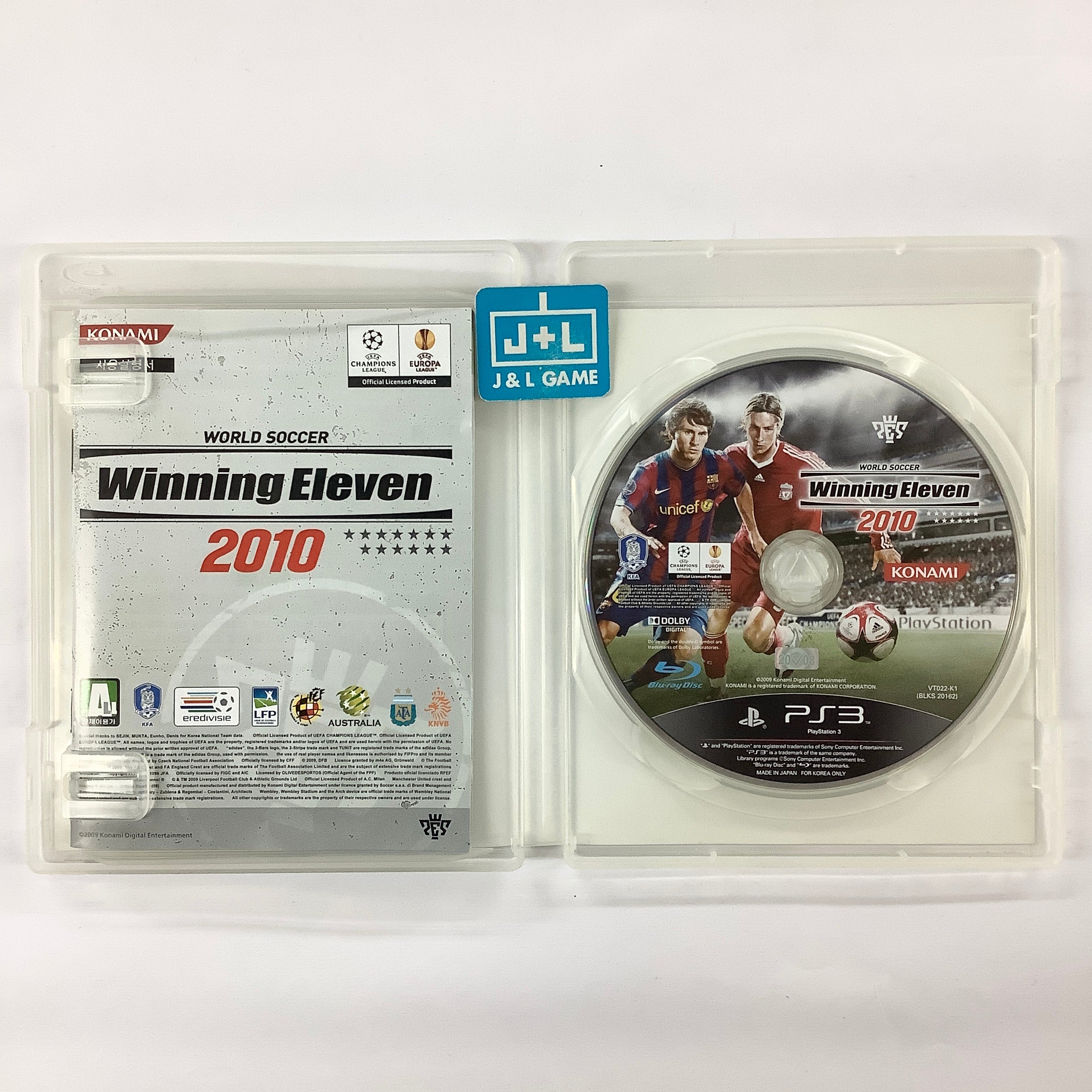 World Soccer Winning Eleven 2010 - (PS3) PlayStation 3 [Pre-Owned] (Korean  Import)