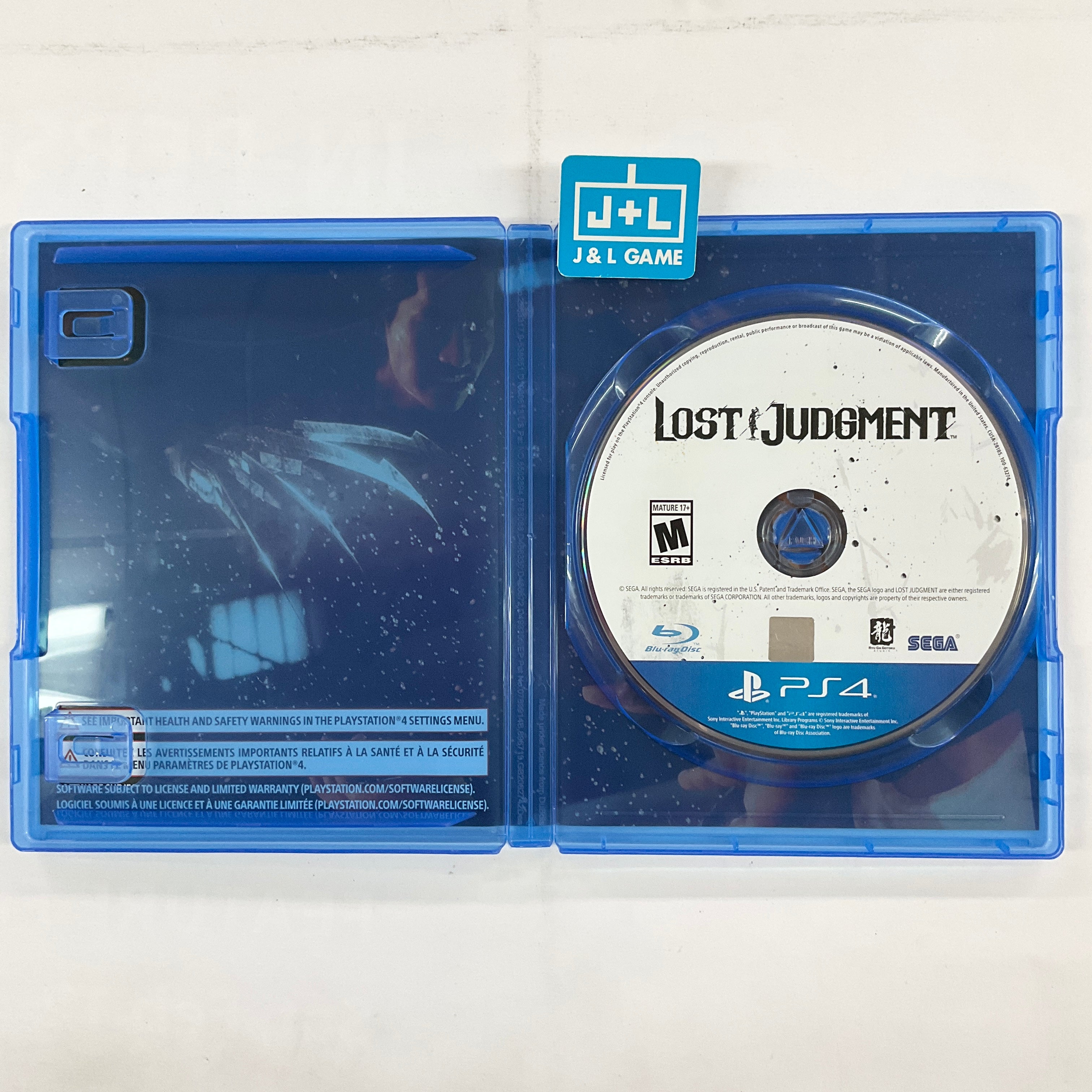 Lost Judgment - (PS4) PlayStation 4 [Pre-Owned] Video Games SEGA   