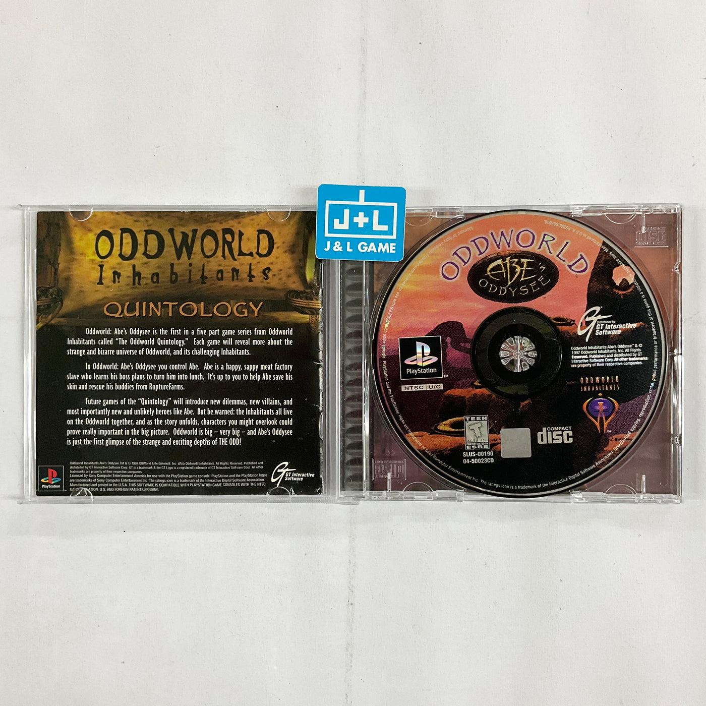 Oddworld: Abe's Oddysee - (PS1) PlayStation 1 [Pre-Owned]
