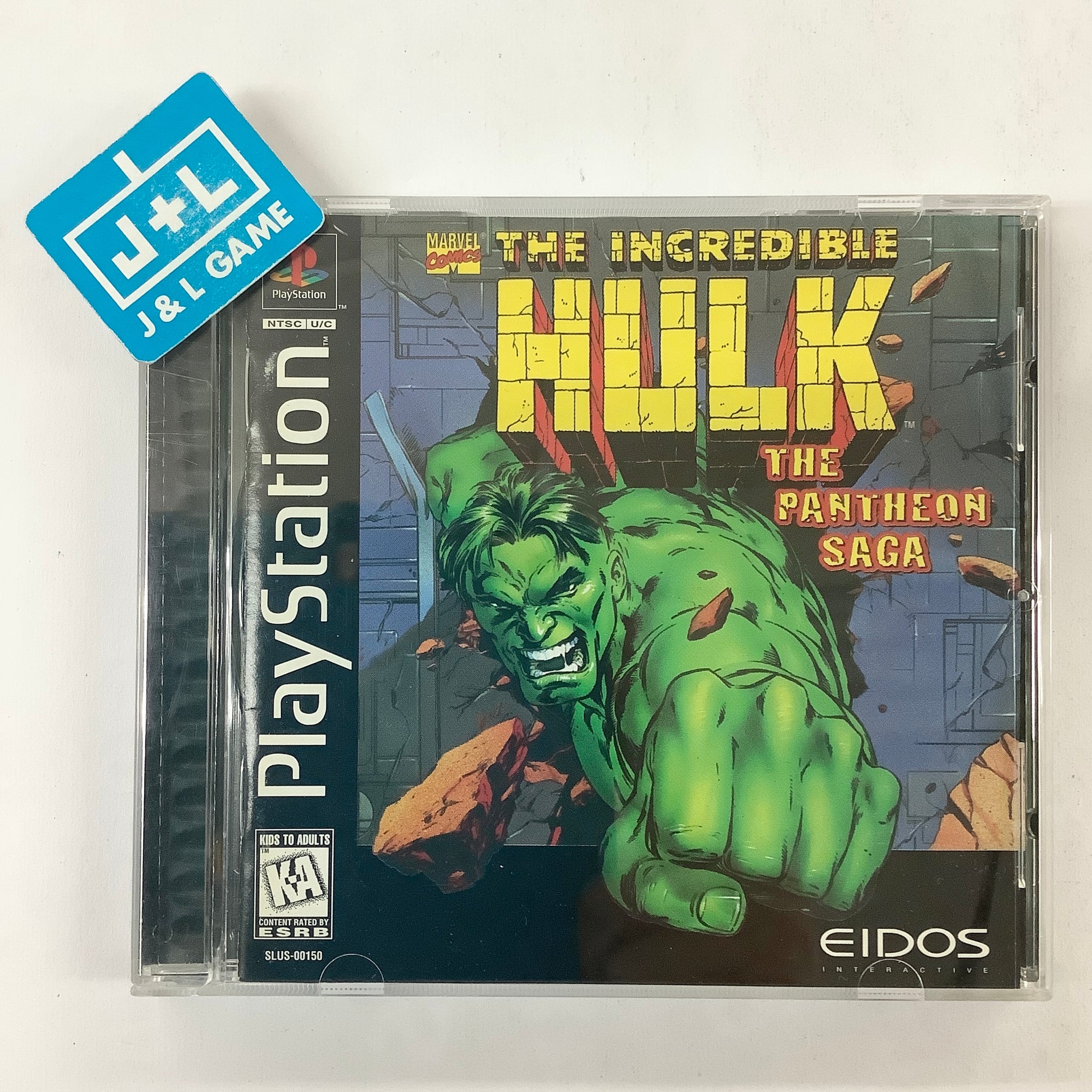 The Incredible Hulk: The Pantheon Saga - (PS1) PlayStation 1 [Pre