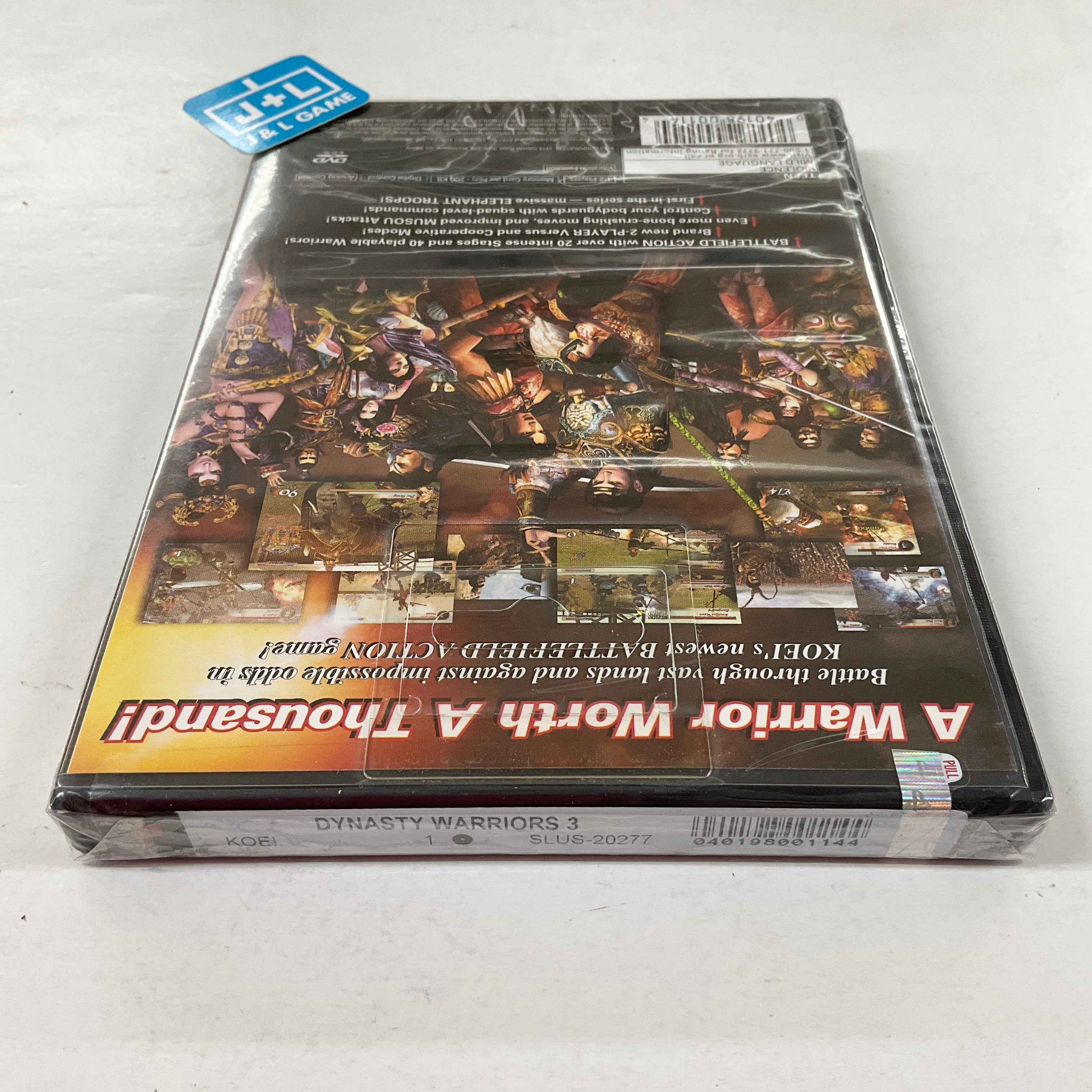 Dynasty Warriors 3 - (PS2) PlayStation 2