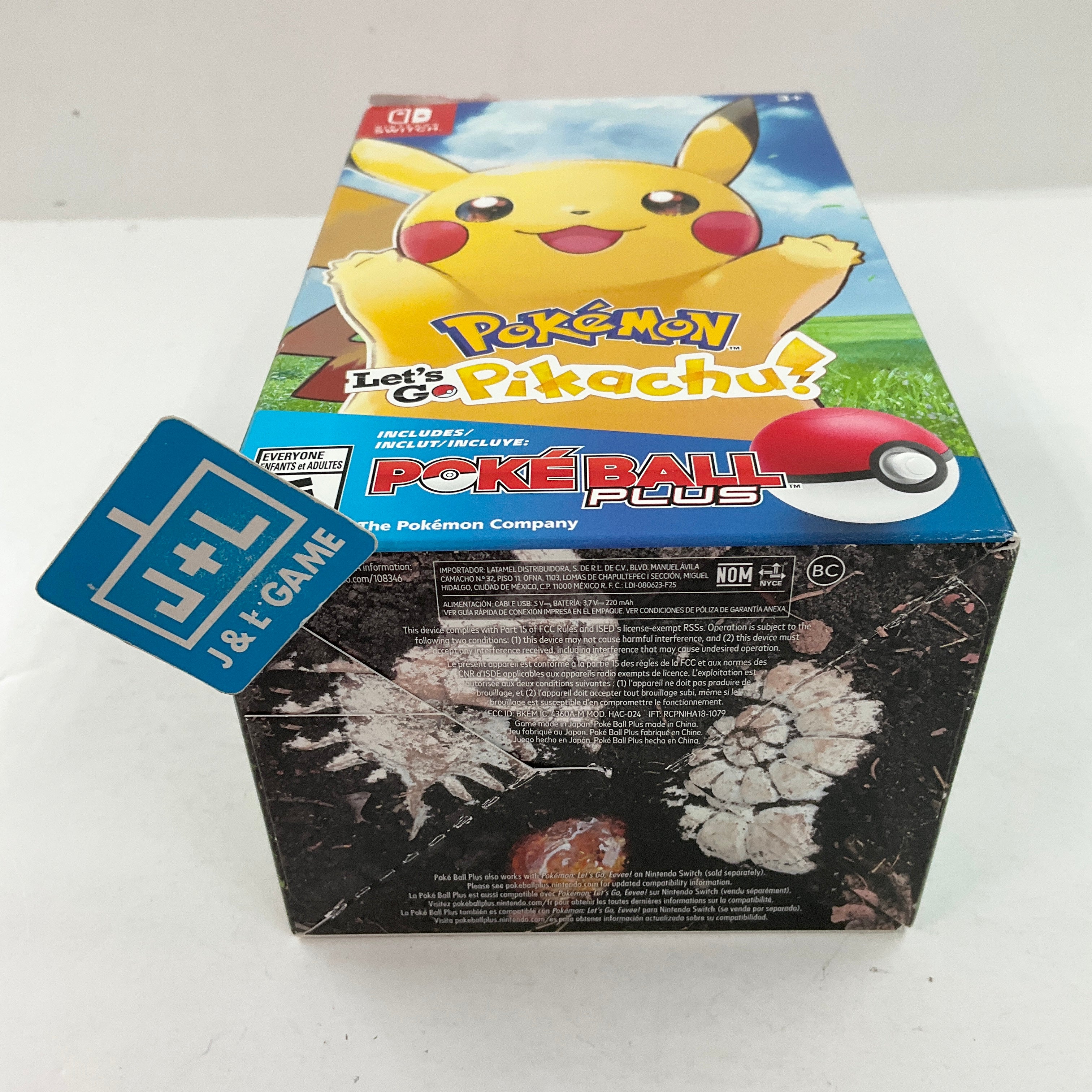 Pokémon: Let’s Go, Pikachu! + Poké Ball Plus Pack - (NSW) Nintendo Switch Video Games Nintendo   