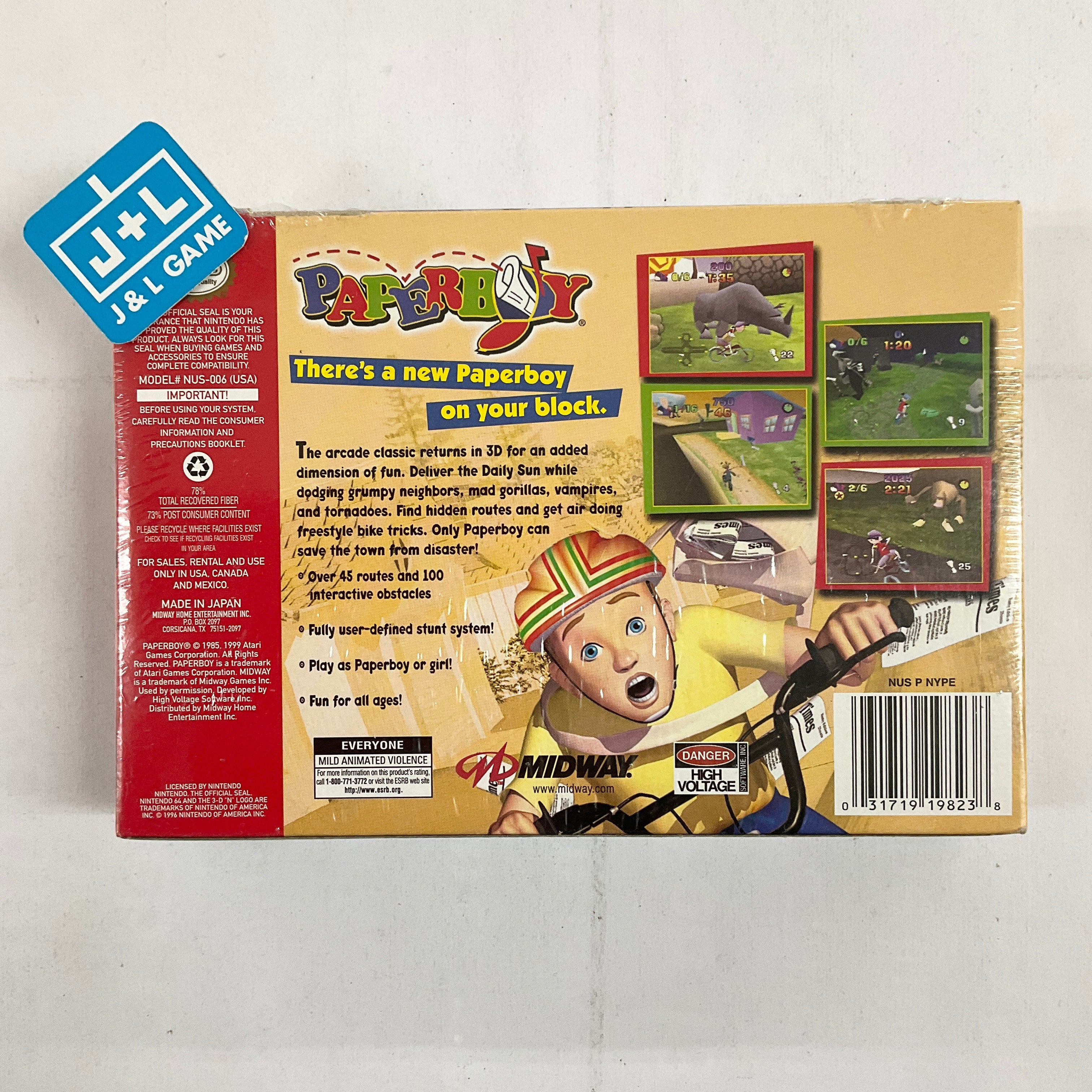Paperboy - (N64) Nintendo 64