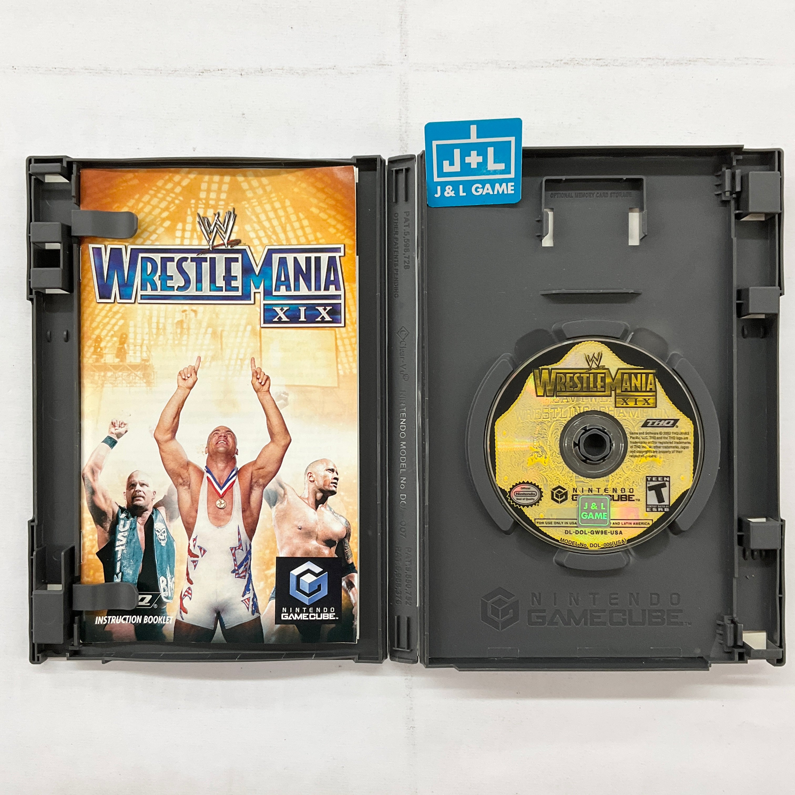 WWE Wrestlemania XIX - (GC) GameCube [Pre-Owned] Video Games THQ   