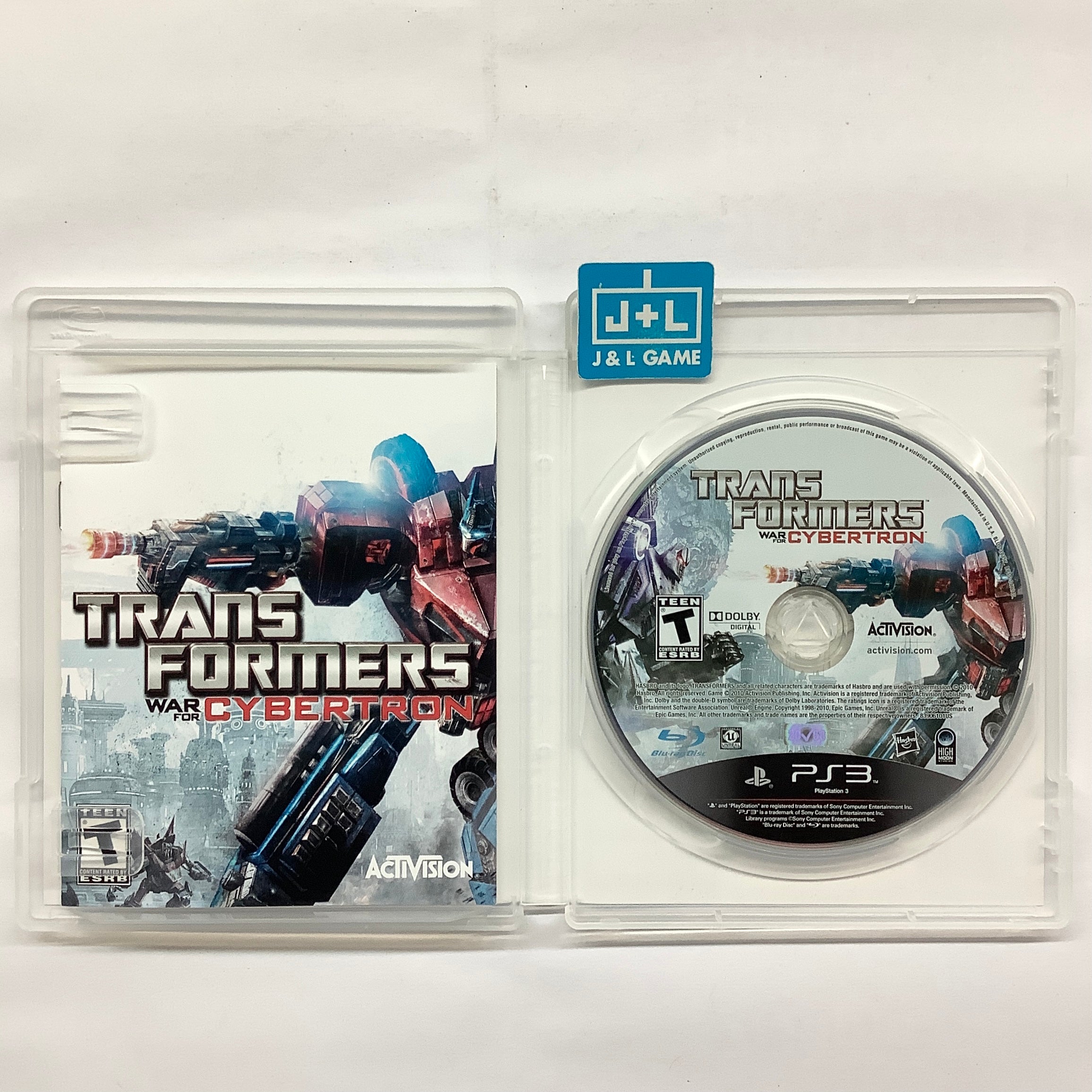 Transformers: War For deals Cybertron For Playstation 3