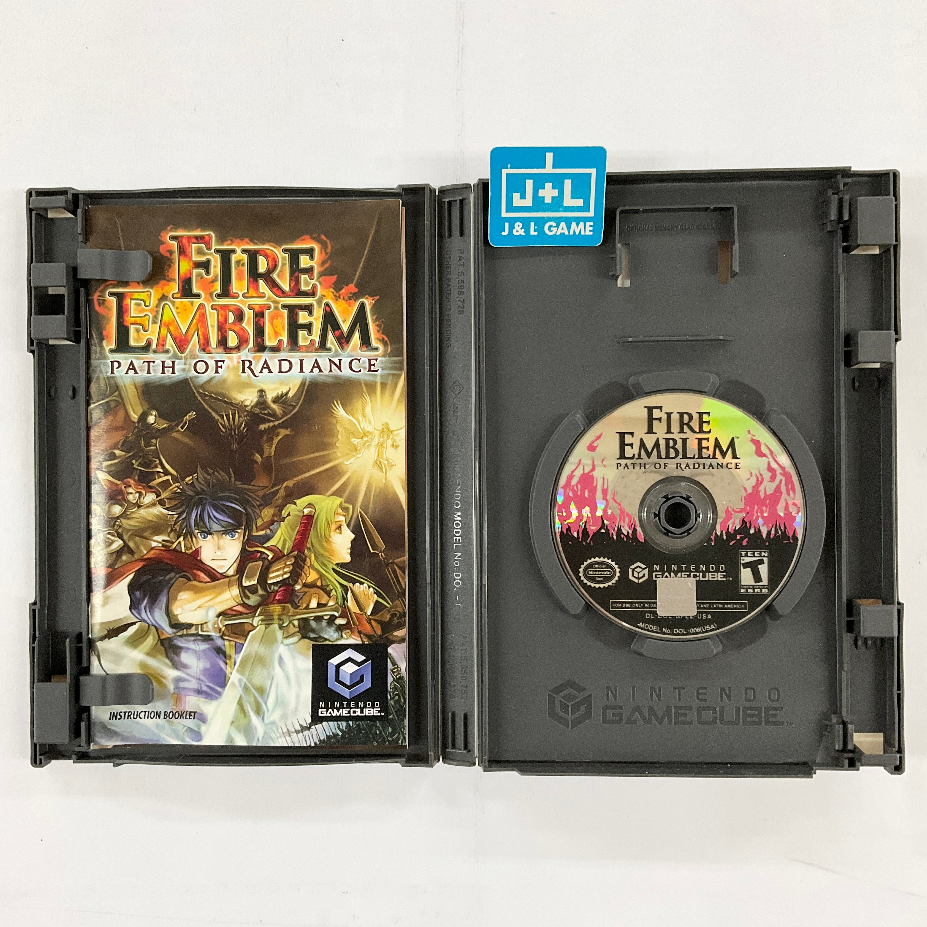 Fire shops Emblem Path of Radiance Manual Only for Nintendo GameCube SHIPS SAME DAY