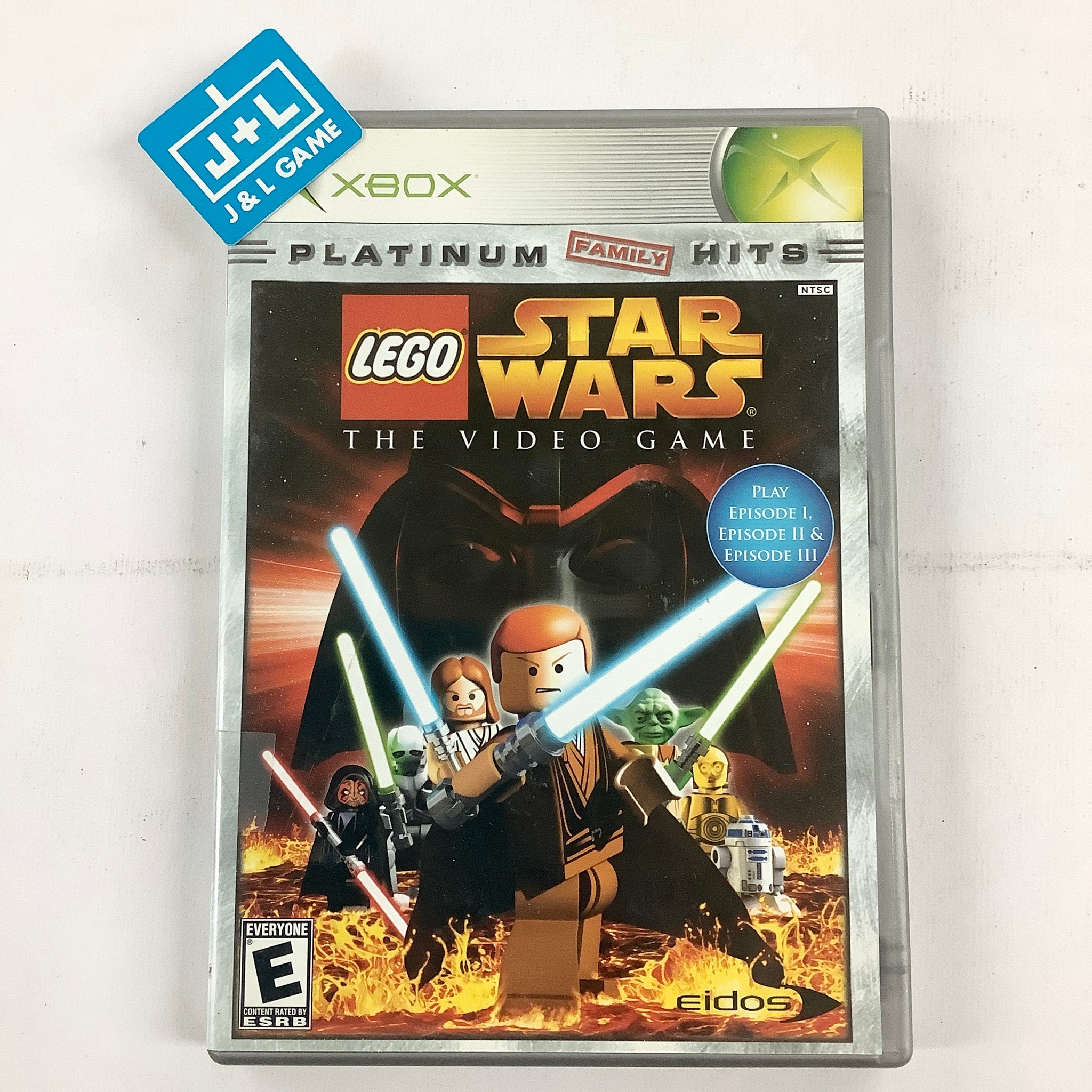 Lego Star Wars: The Video Game publishes by Eidos Interactive and