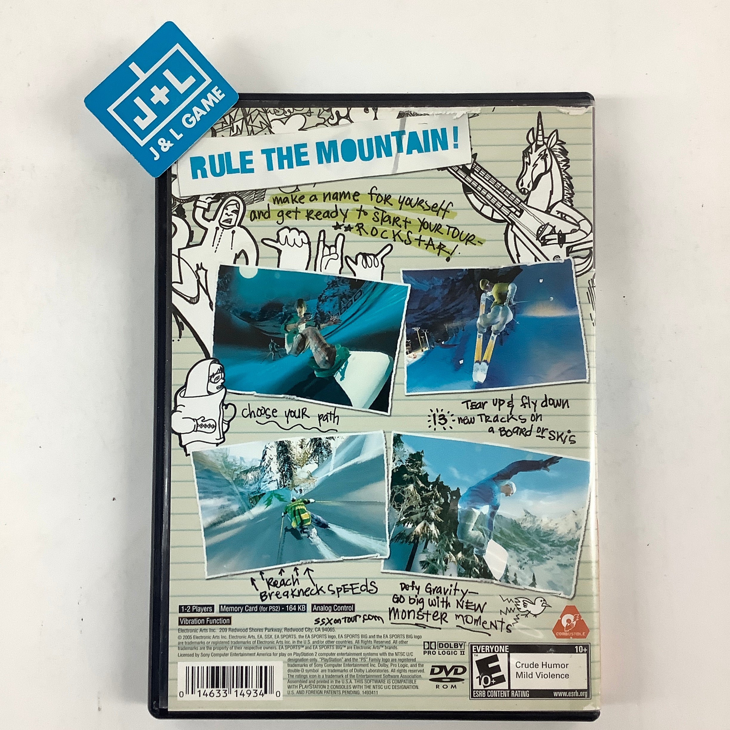 SSX On Tour - (PS2) PlayStation 2 [Pre-Owned] Video Games EA Sports Big   