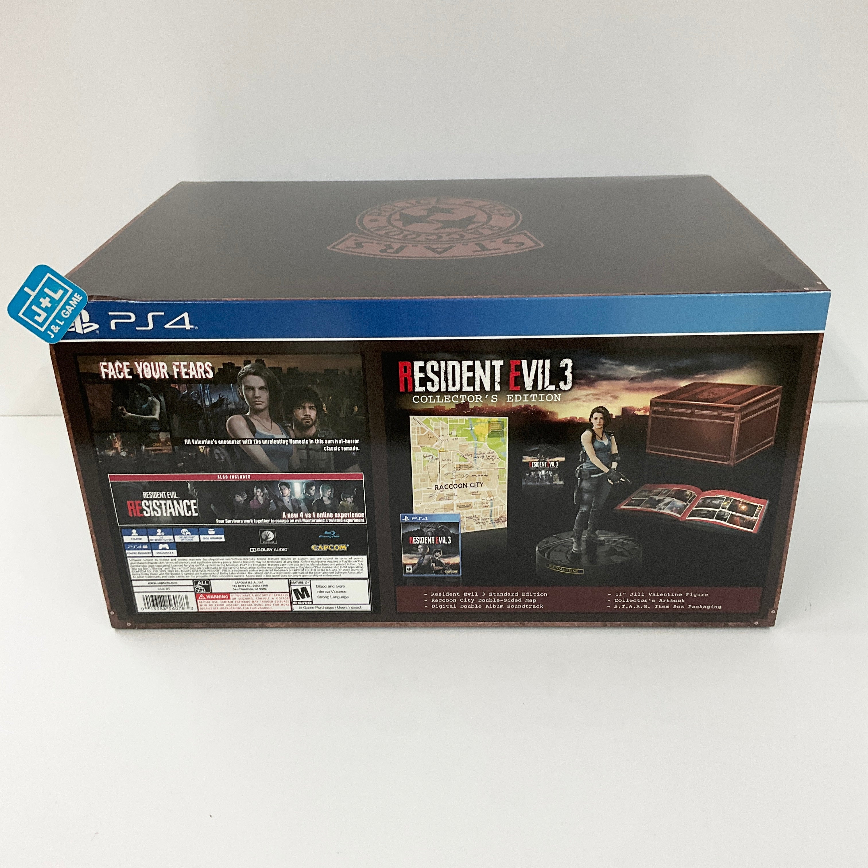 Resident Evil 3 Collector's Edition - (PS4) PlayStation 4 Video Games Capcom   