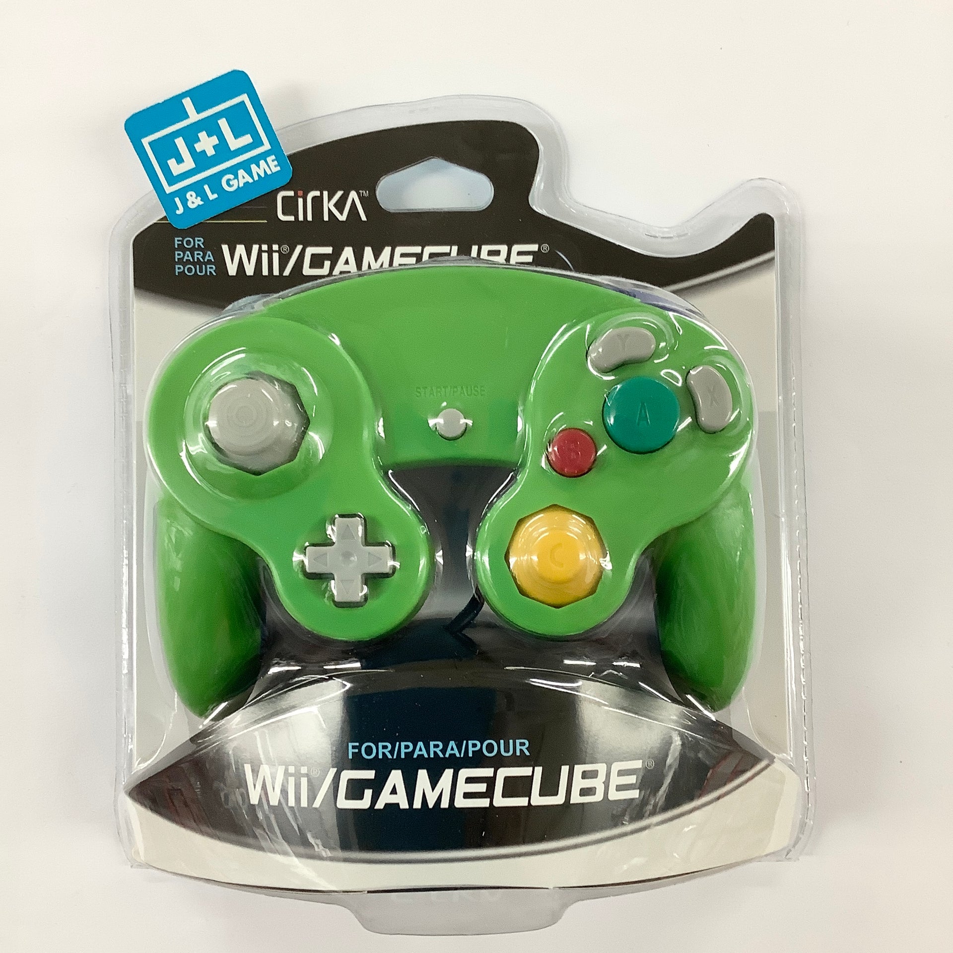 4 BRAND NEW CONTROLLERS FOR NINTENDO GAMECUBE or Wii BLACK, GREEN, CLEAR,  ORANGE