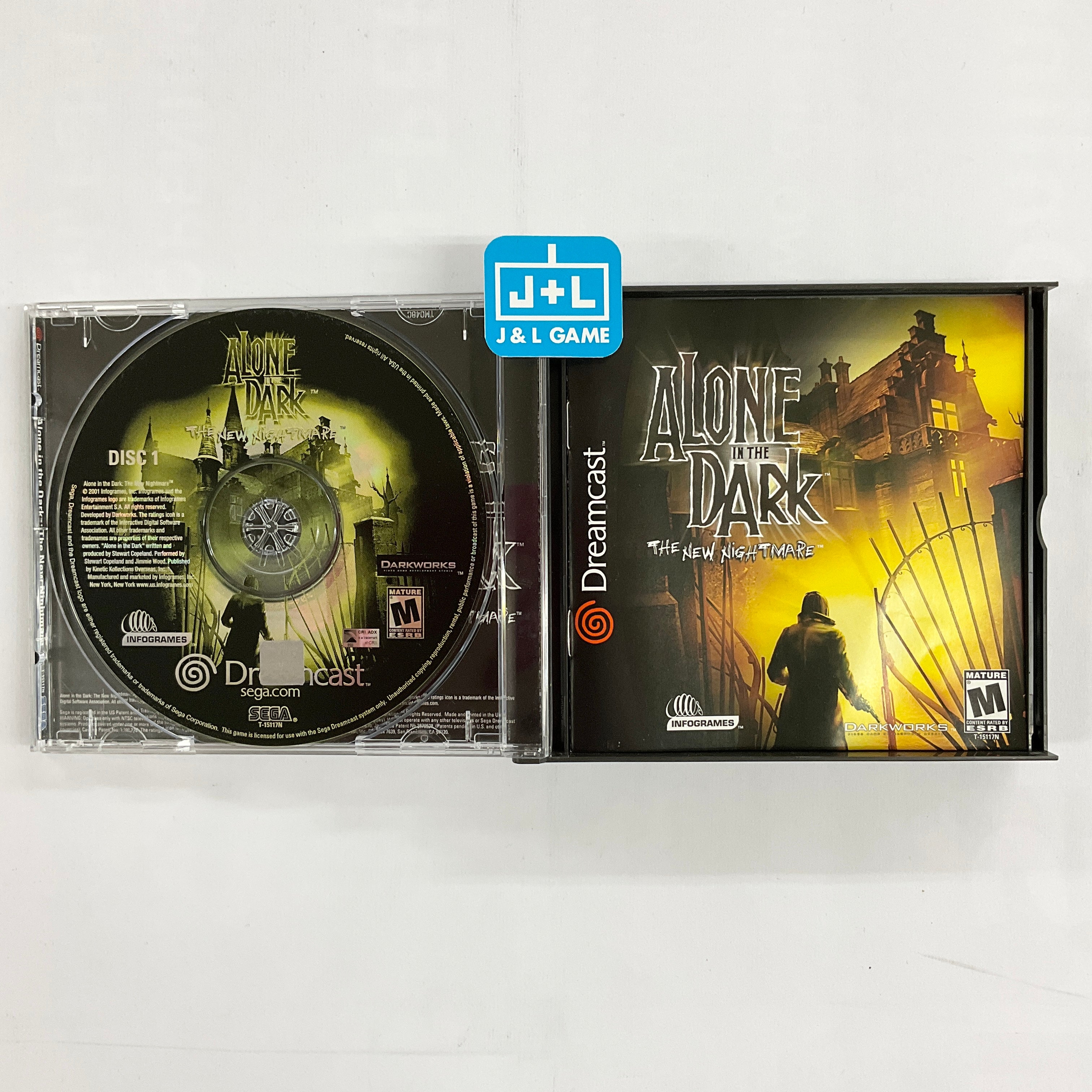 Alone in the Dark: The New Nightmare - (DC) SEGA Dreamcast [Pre-Owned]