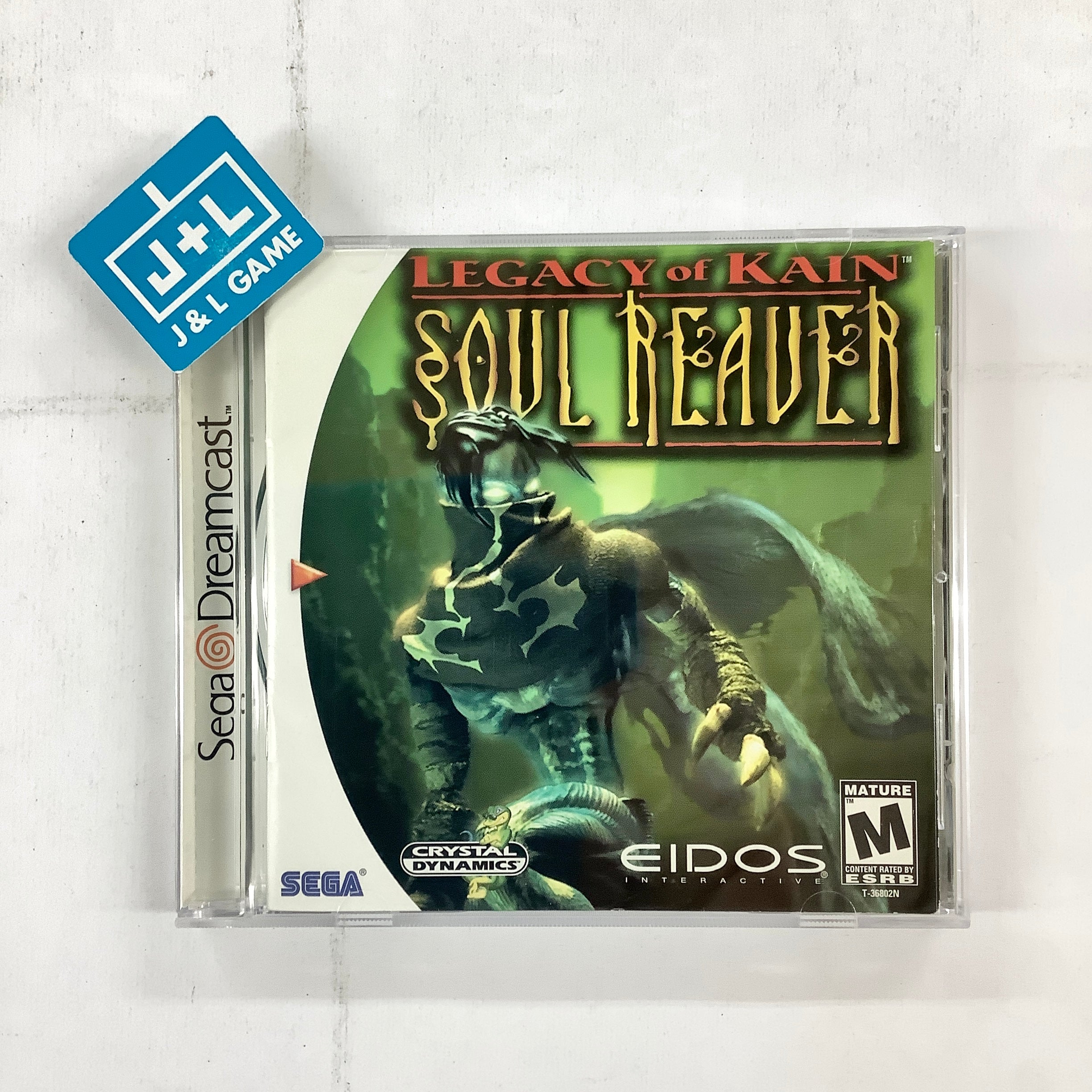 Legacy of Kain: Soul Reaver (Sega Dreamcast, 2000) Brand New online Factory Sealed