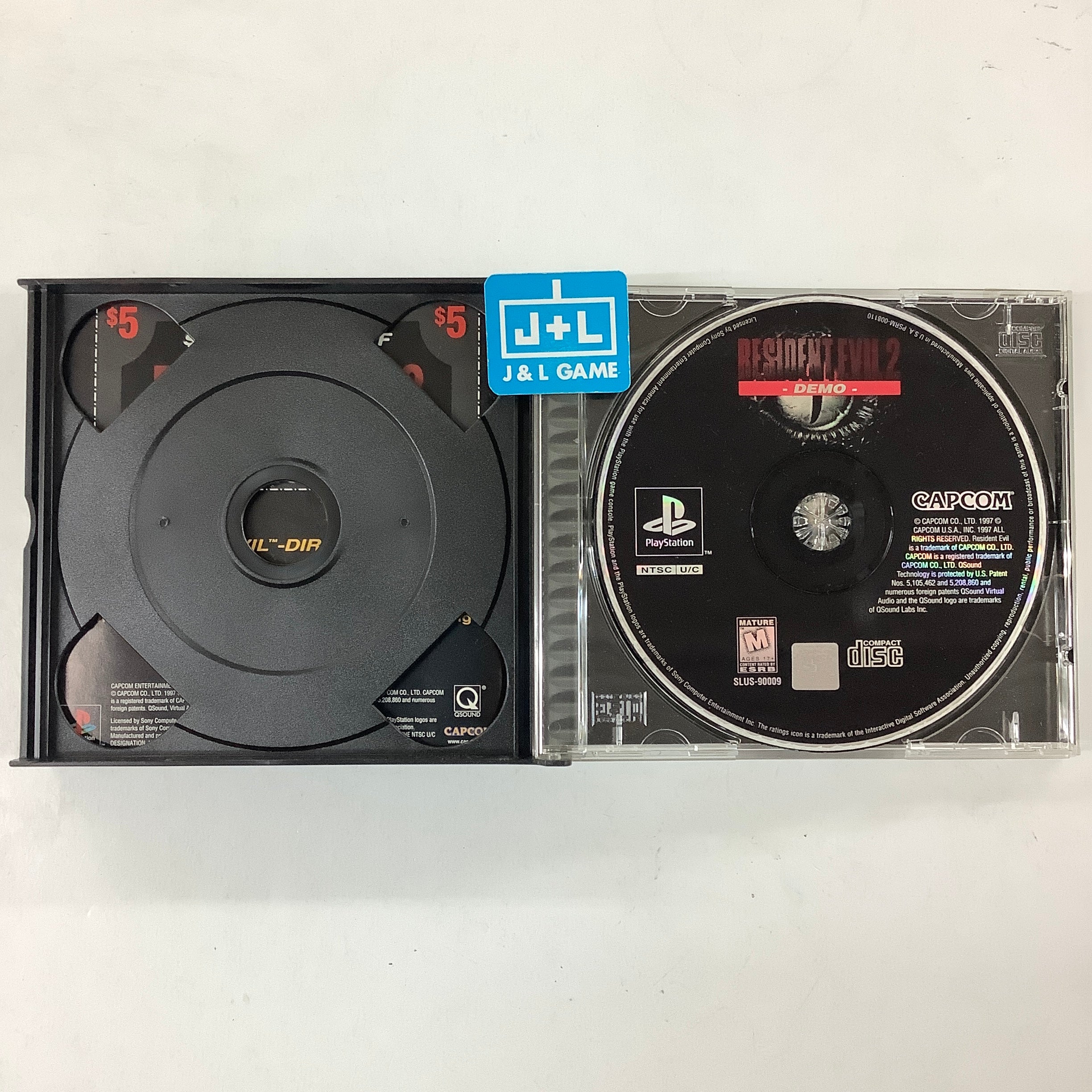 Resident Evil Director's Cut 2 sold Disc For Playstation 1