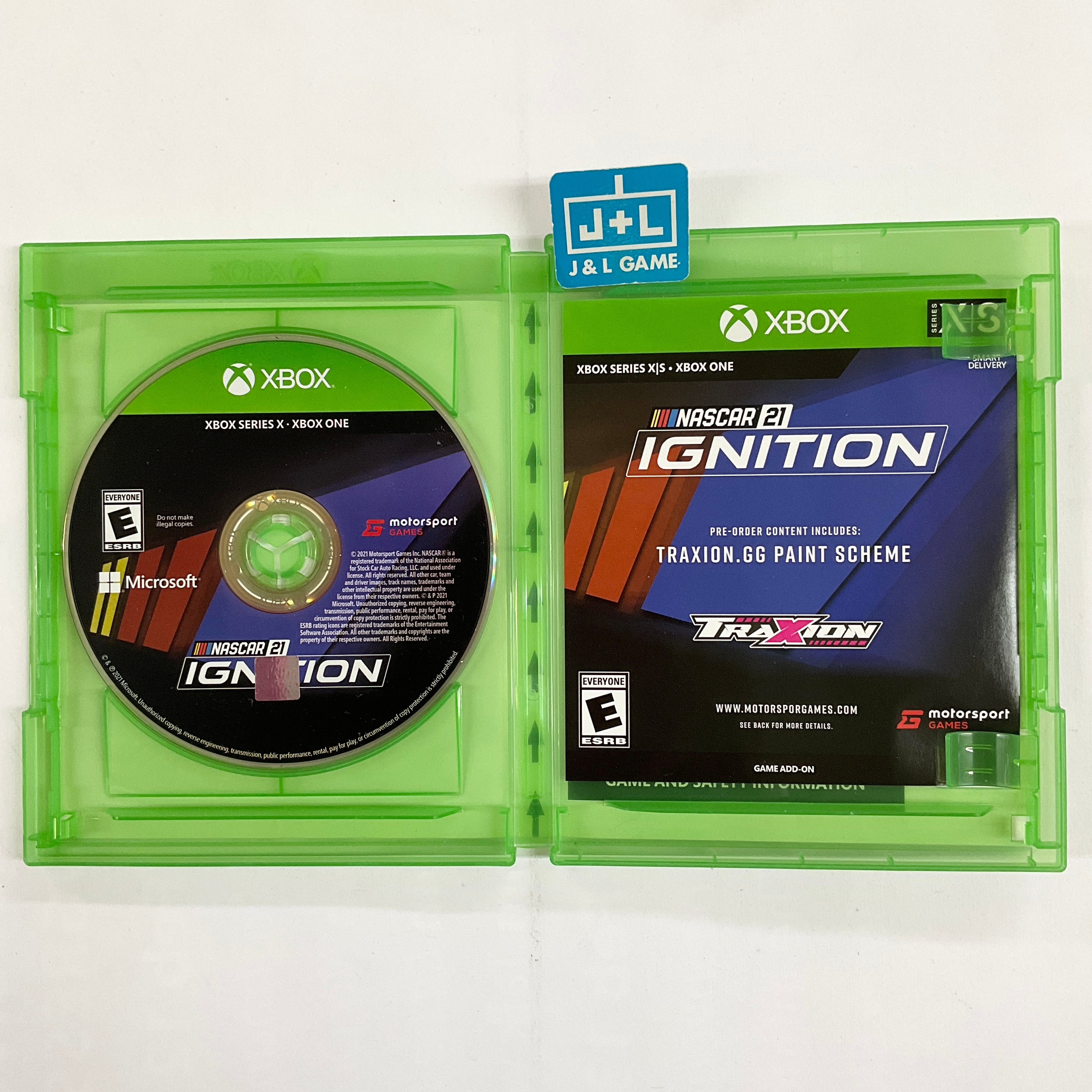 NASCAR 21: Ignition (Day 1 Edition) - (XSX) Xbox Series X [Pre-Owned] Video Games Motorsport Games   