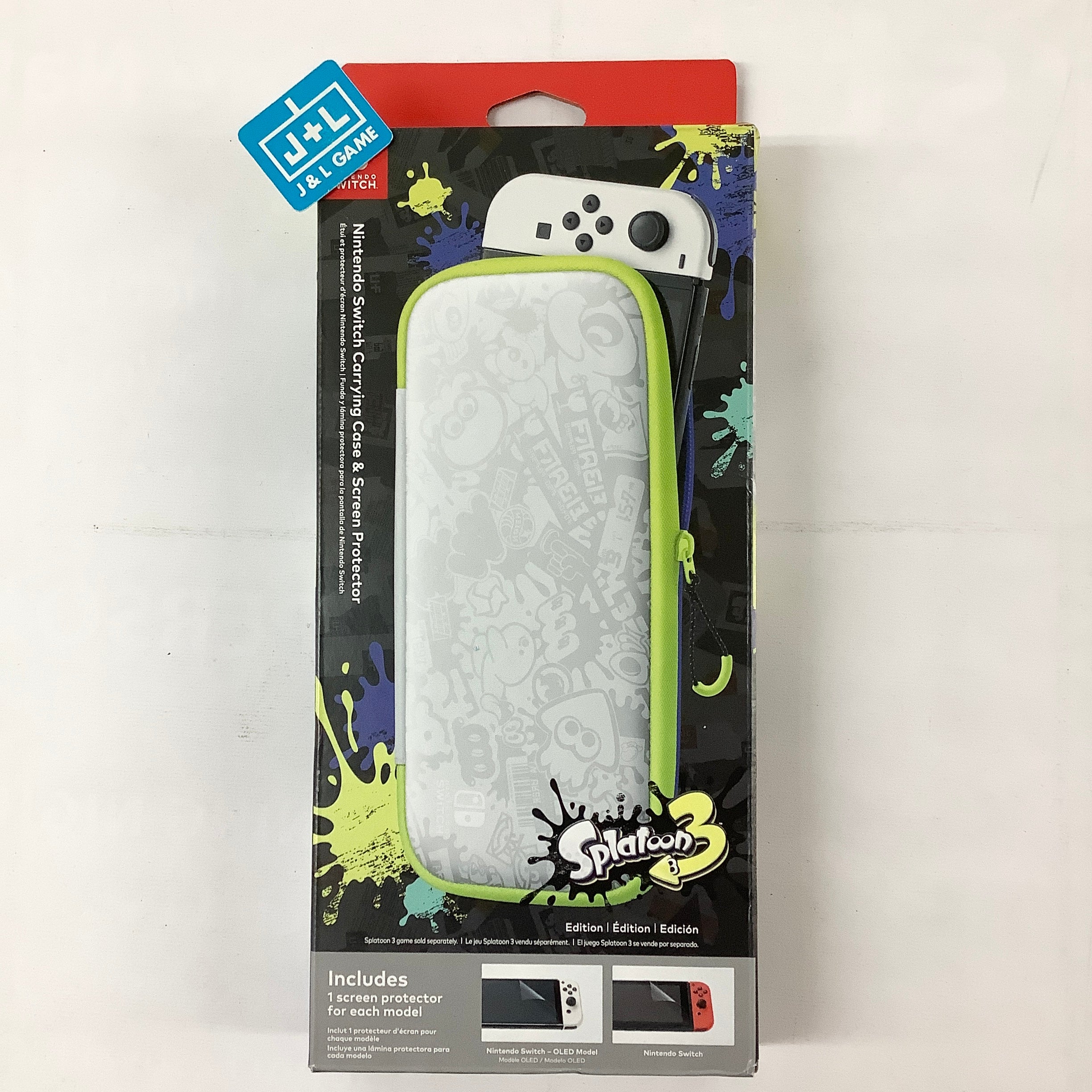 Splatoon case nintendo sales switch