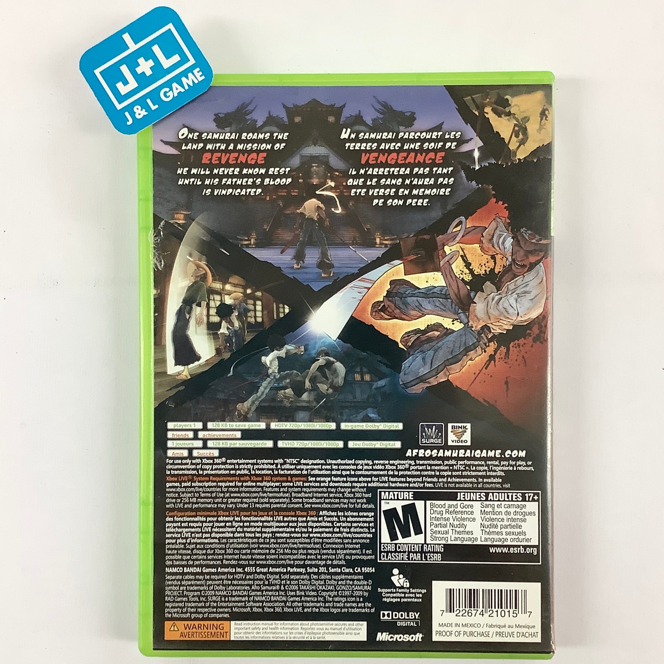 Afro Samurai - Xbox 360 [Pre-Owned]