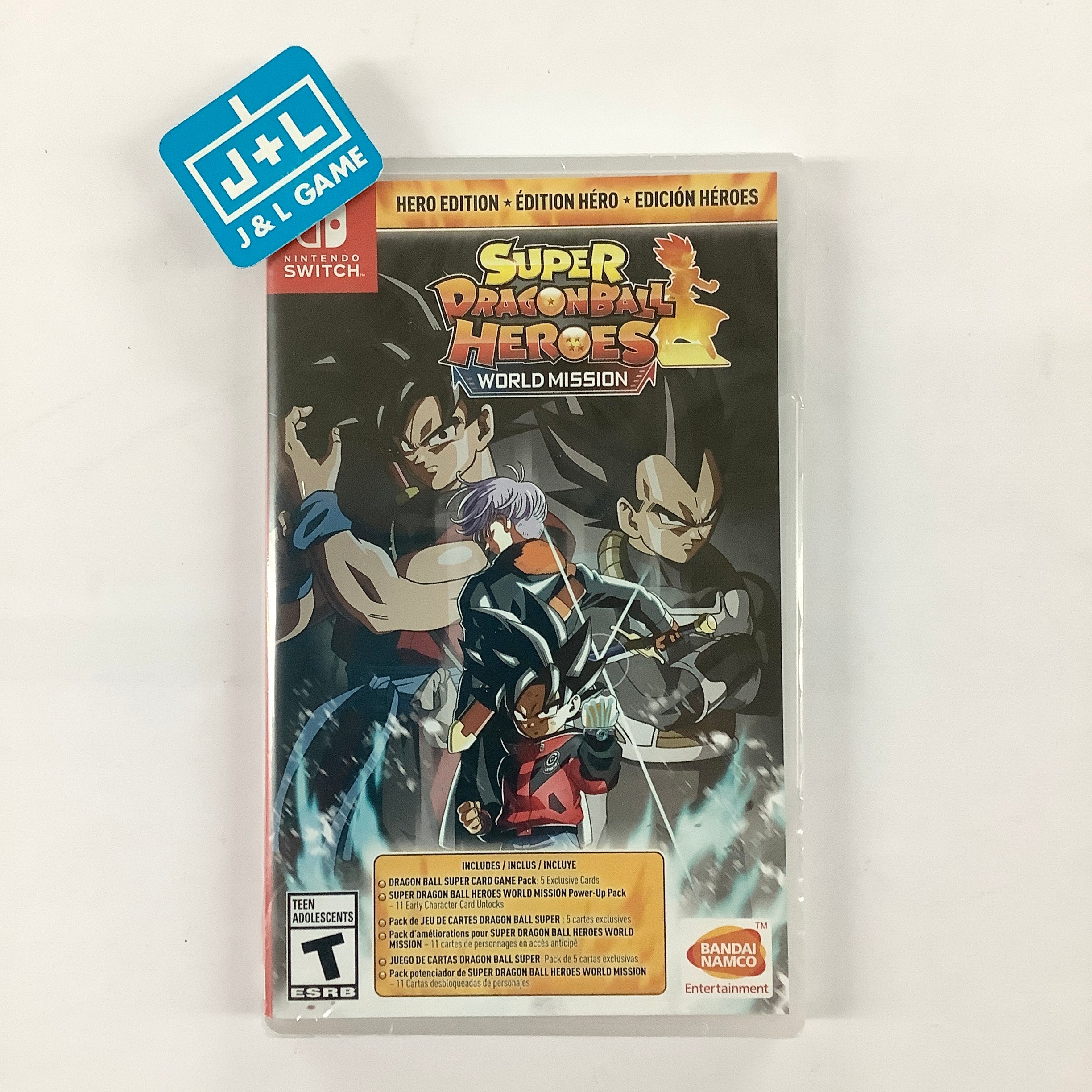 Super DRAGON BALL Heroes: World Mission Hero Edition - (NSW) Nintendo Switch Video Games BANDAI NAMCO Entertainment   