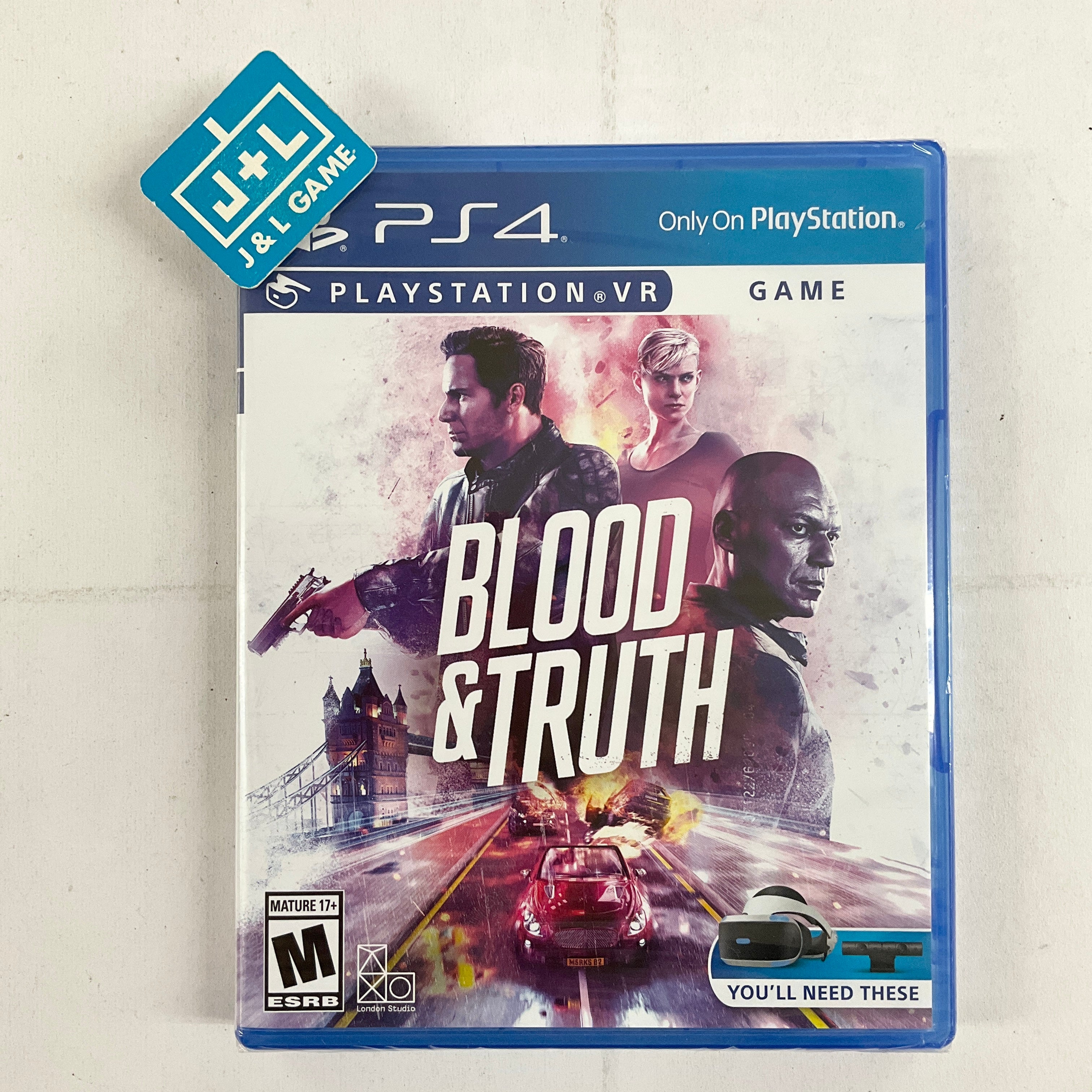 Blood Truth VR PlayStation VR PS4 PlayStation 4 J L Game