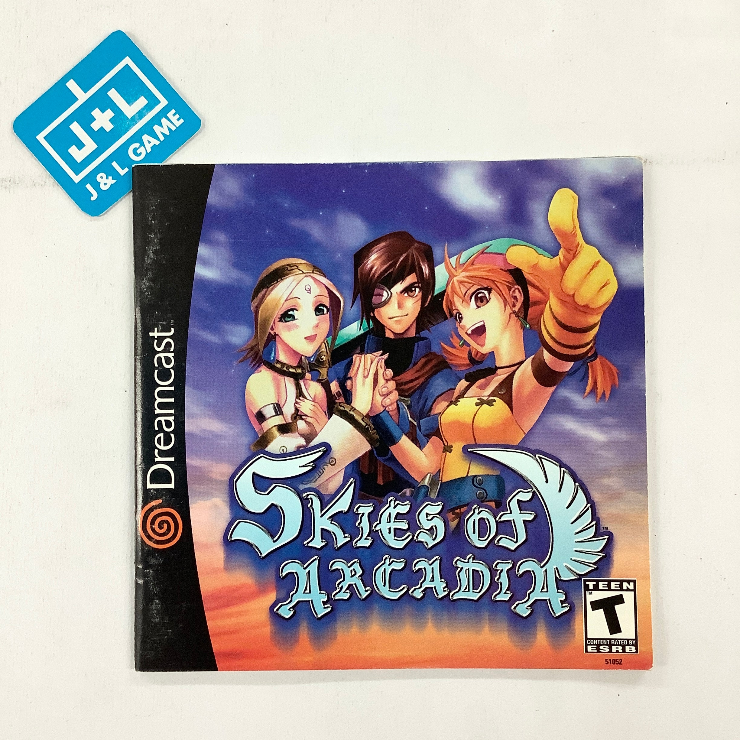 Skies factory of Arcadia Dreamcast *French Manual