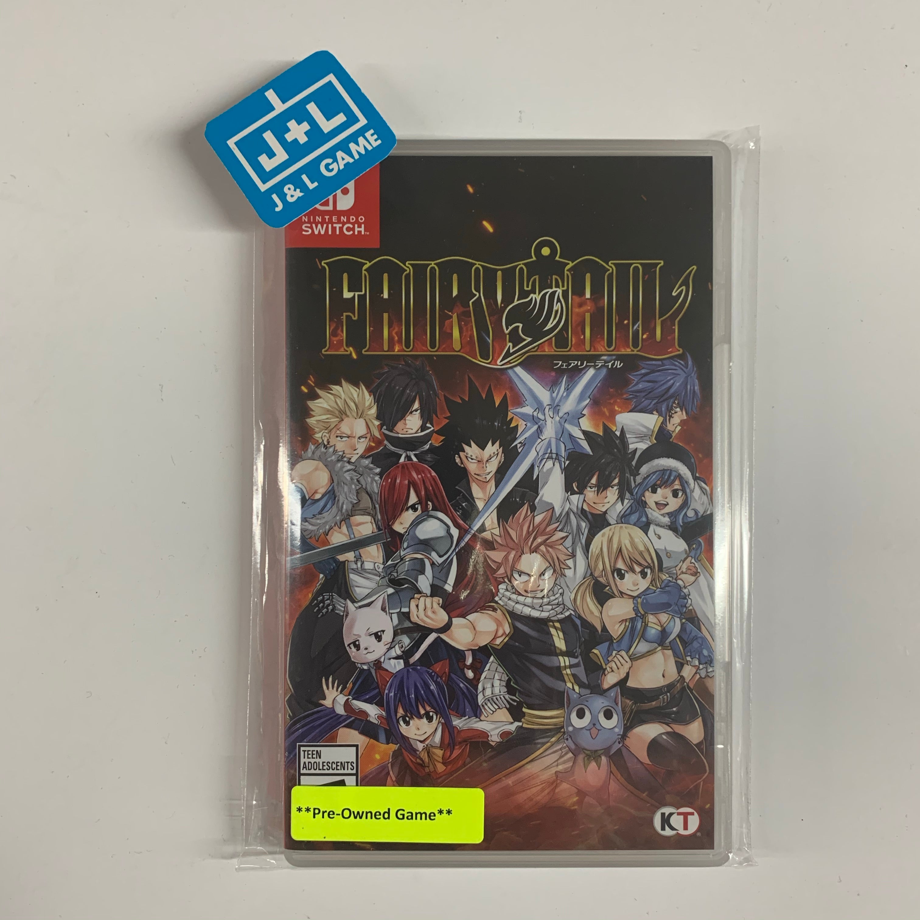 Fairy Tail - Nintendo Switch [Pre-OWNED] Video Games KT   